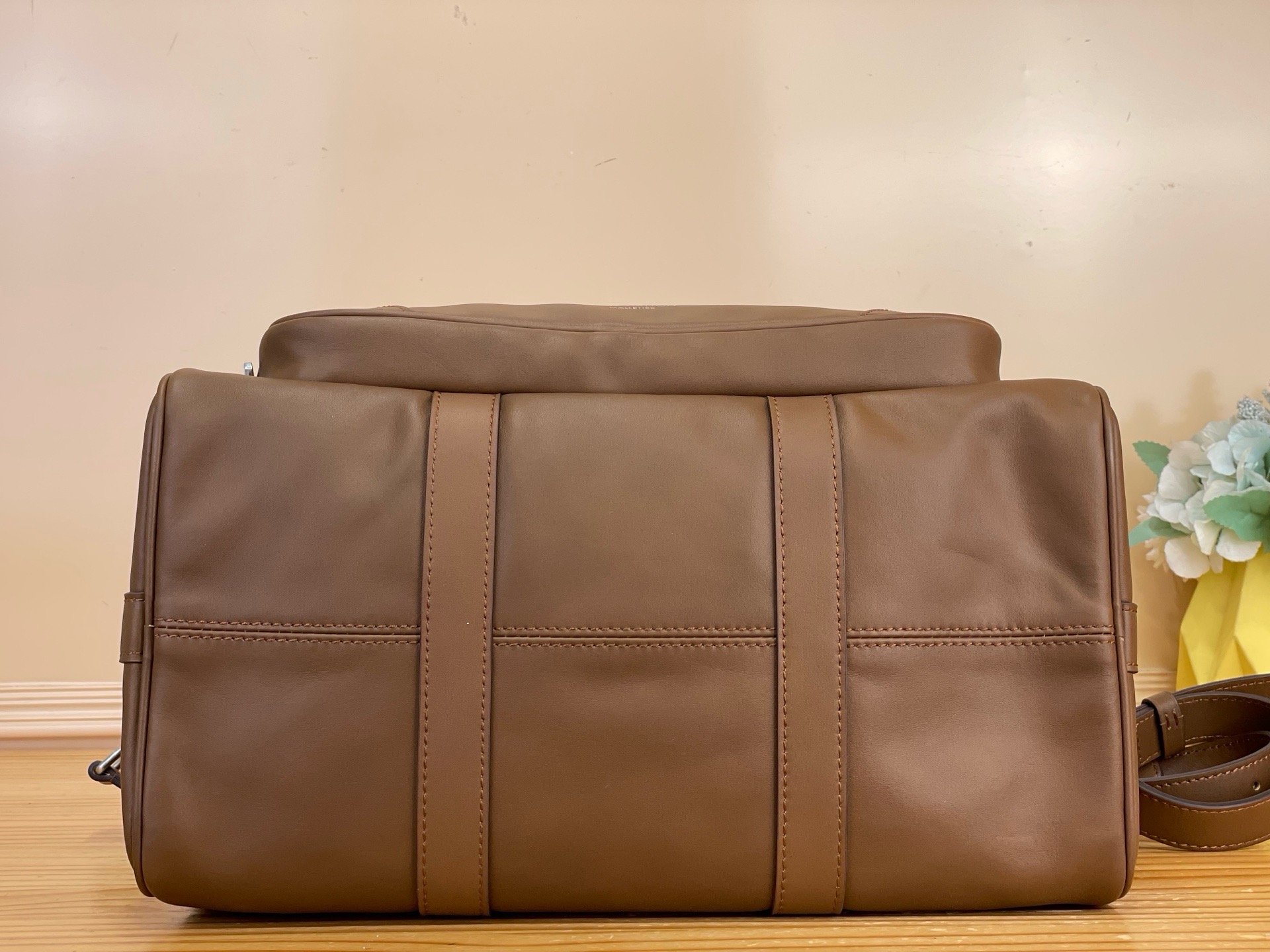 Сумка мужская Louis Vuitton Keepall Cargo Bandoulière 35 коричневого цвета