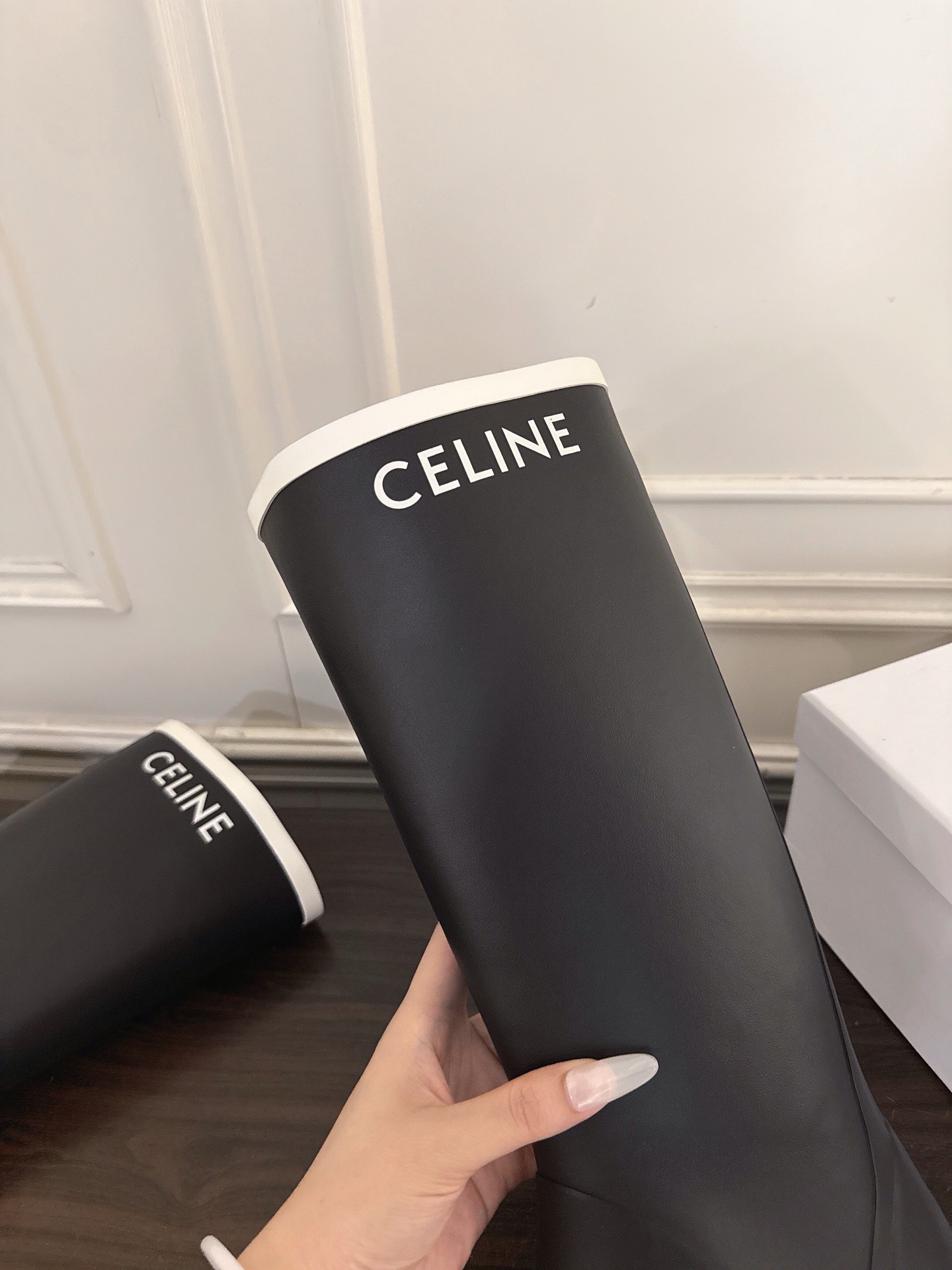 Сапоги Celine чёрного цвета