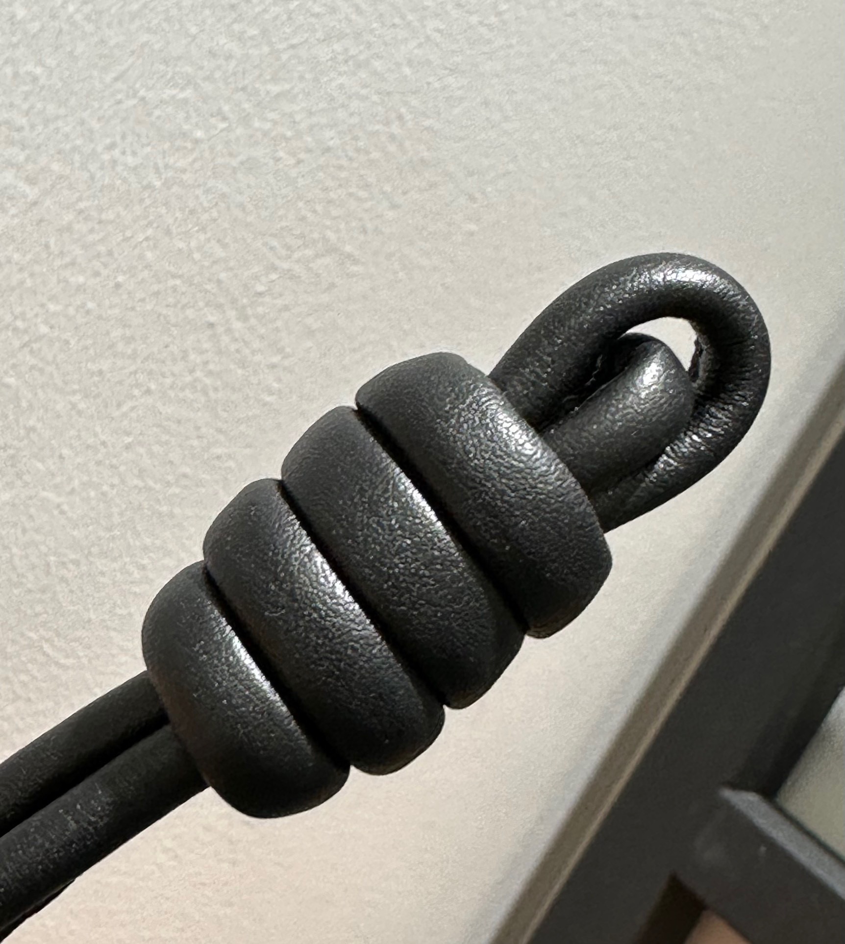 Сумка женская в стиле Loewe Flamenco чёрного цвета