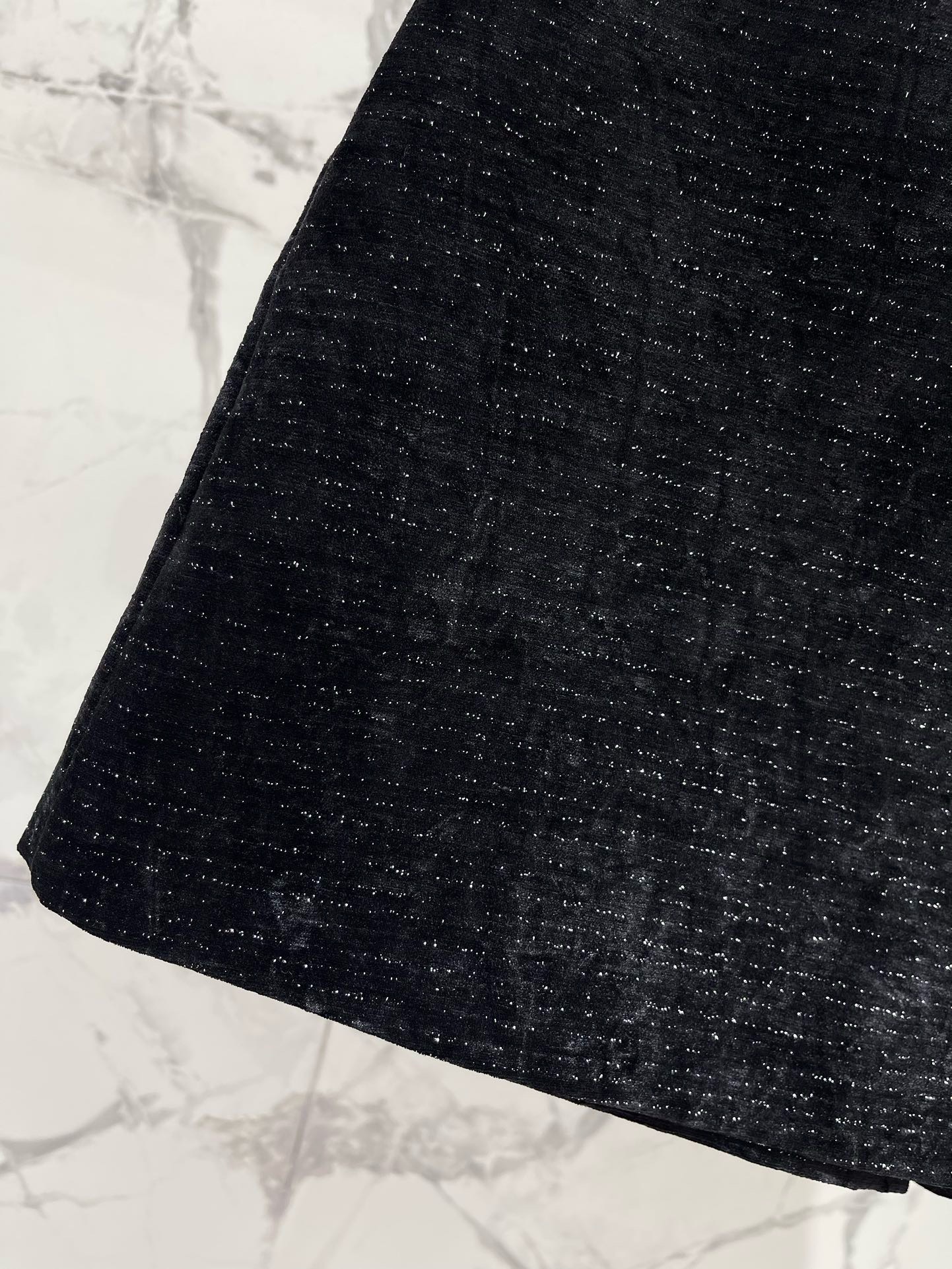 Юбка-шорты женская Saint Laurent чёрного цвета