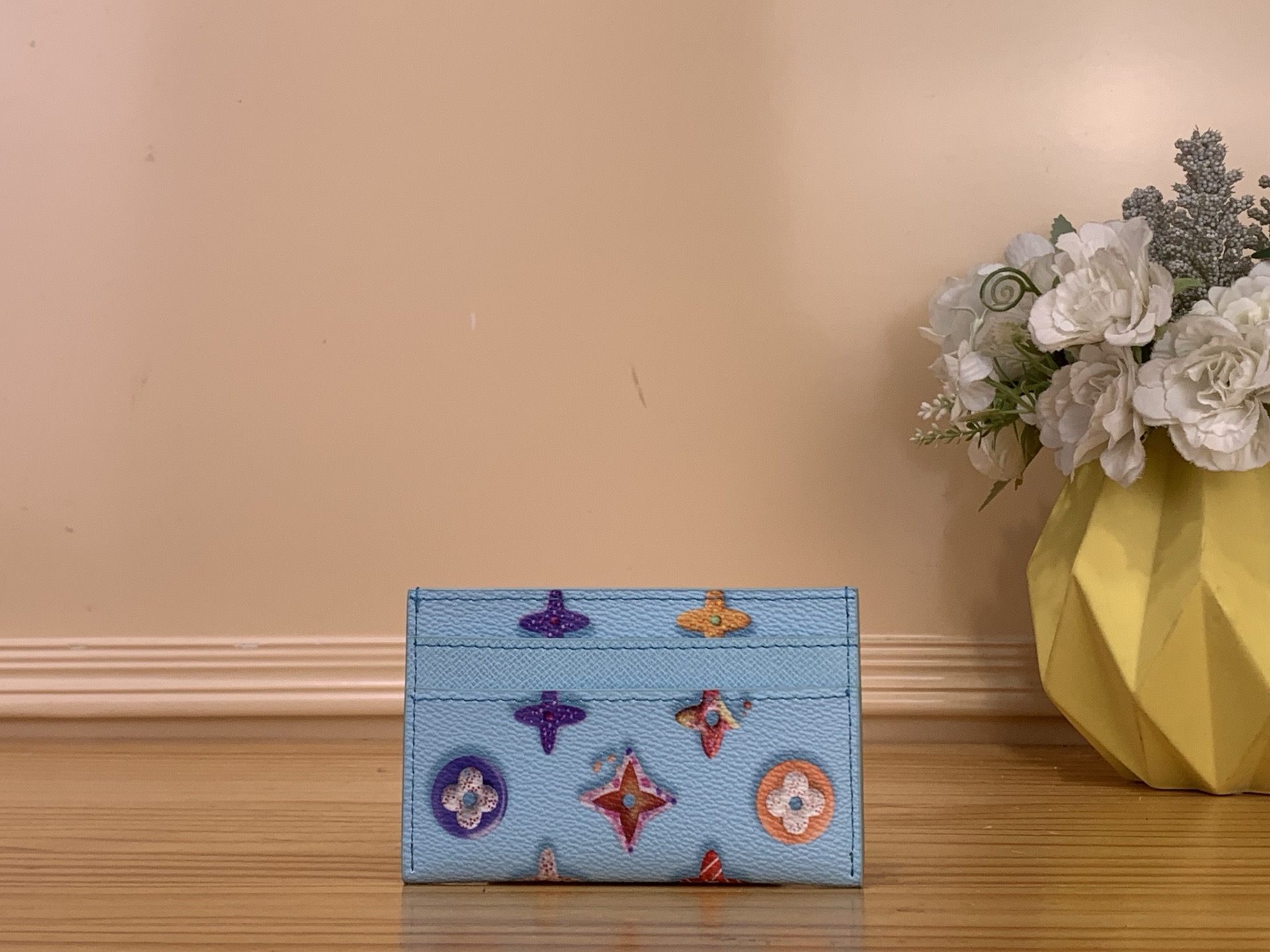 Картхолдер унисекс в стиле Louis Vuitton Double Monogram Donuts