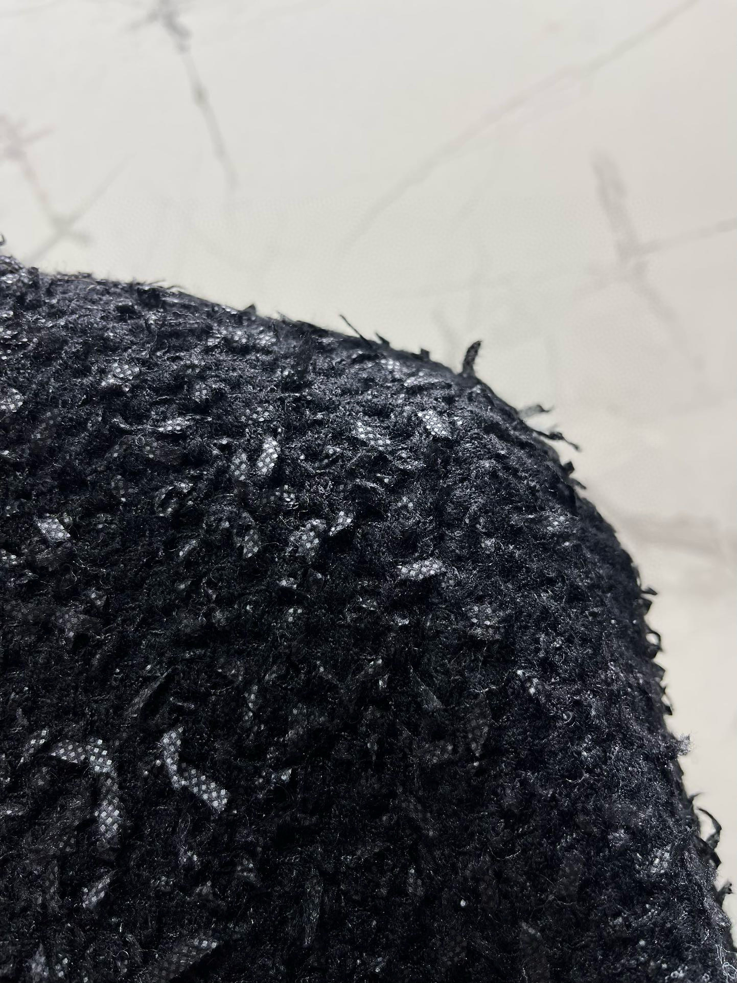 Костюм женский в стиле Self-Portrait с кристаллами, чёрного цвета