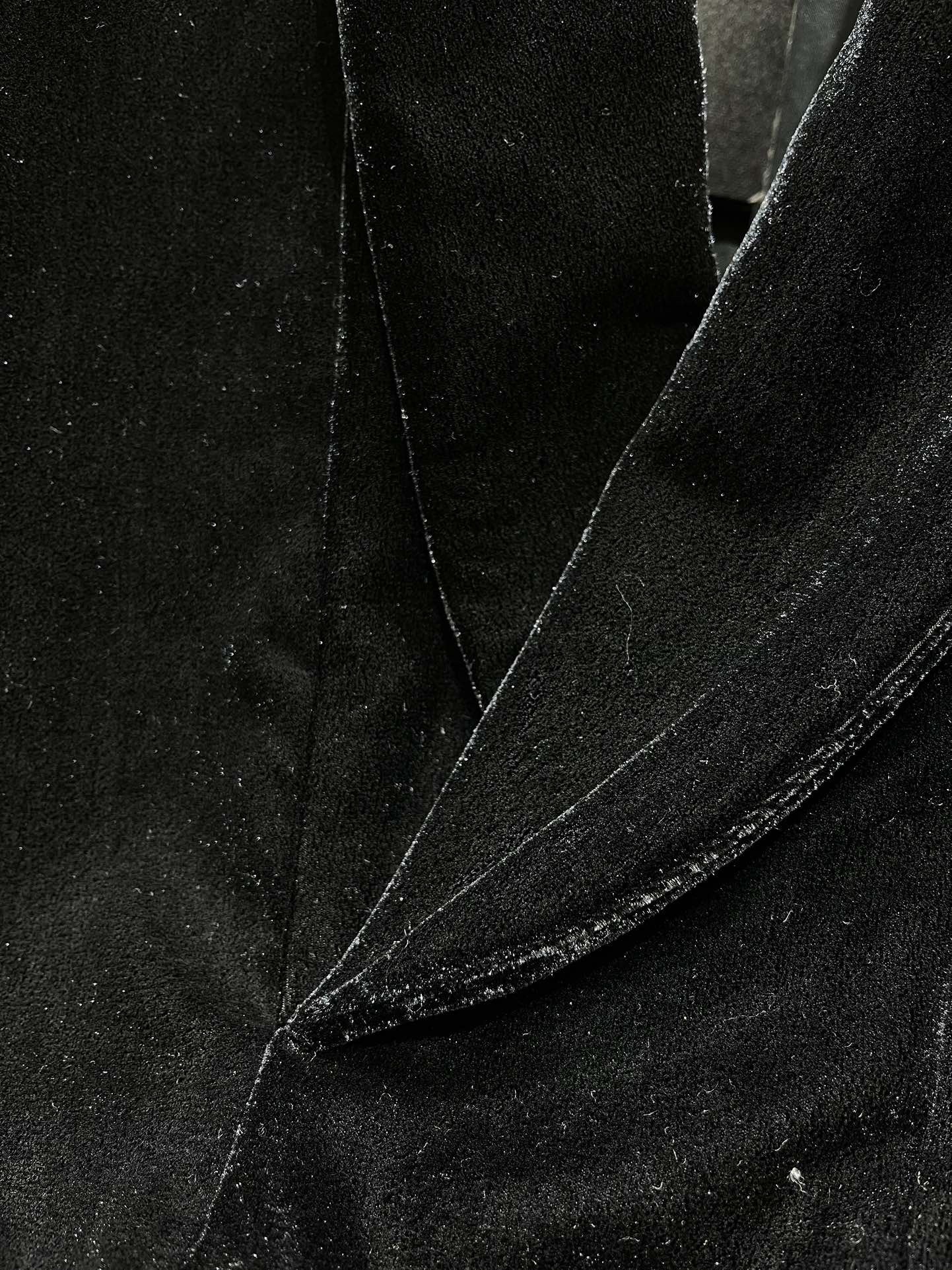 Пиджак женский в стиле Saint Laurent чёрного цвета