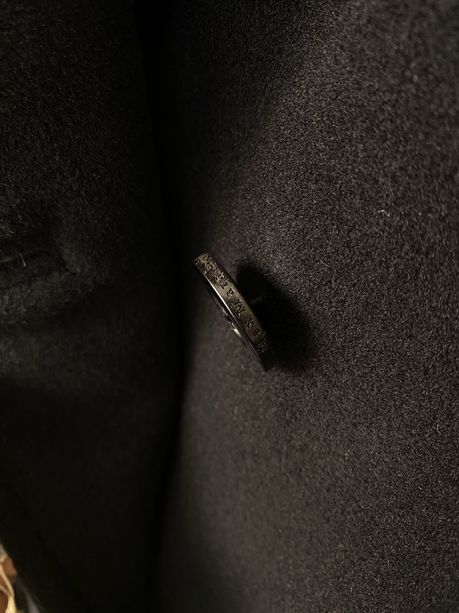 Пальто женское в стиле Max Mara Anne-Marie Beretta чёрного цвета