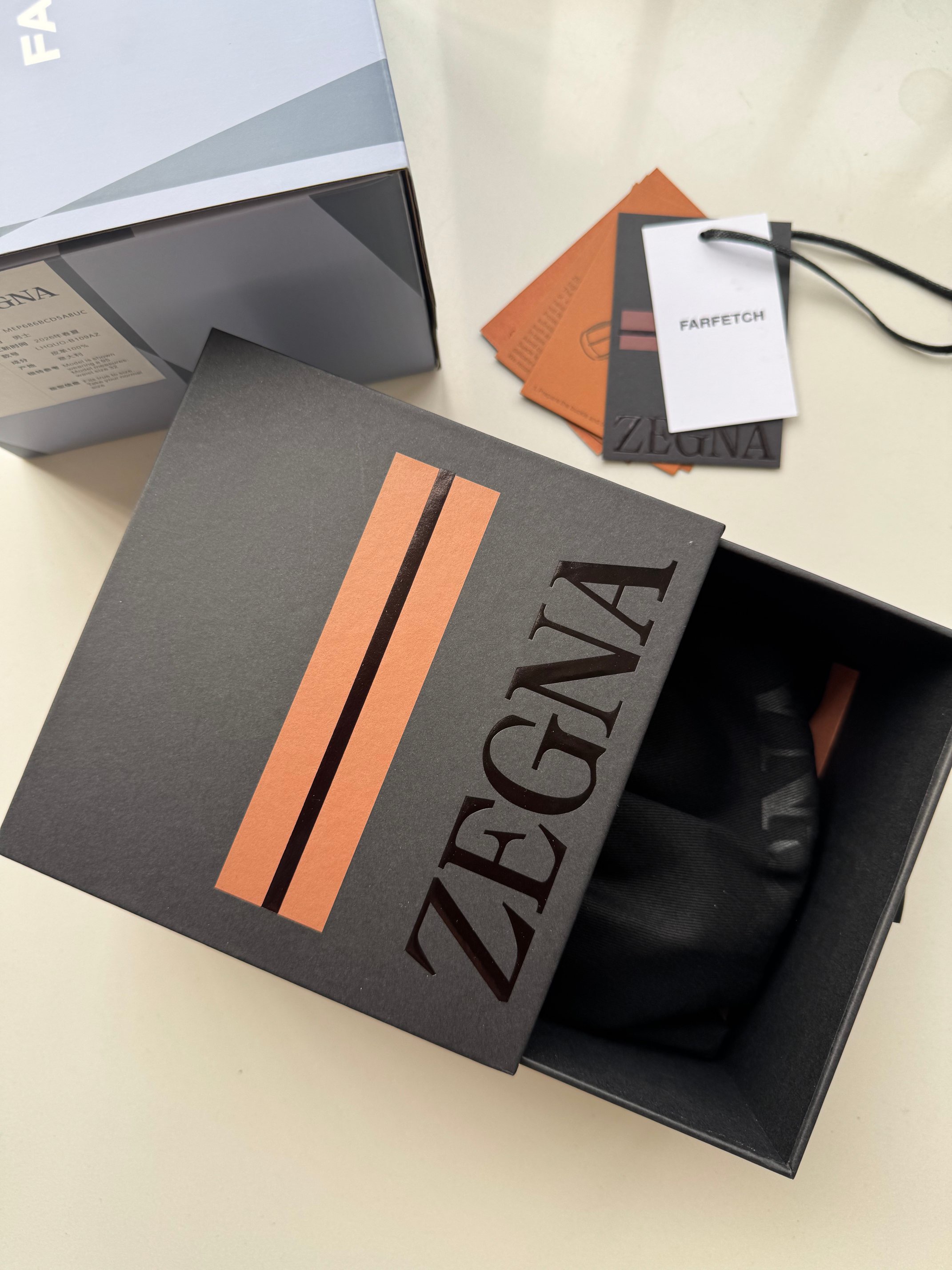 Ремень мужской в стиле Zegna из натуральной кожи чёрного цвета двусторонний