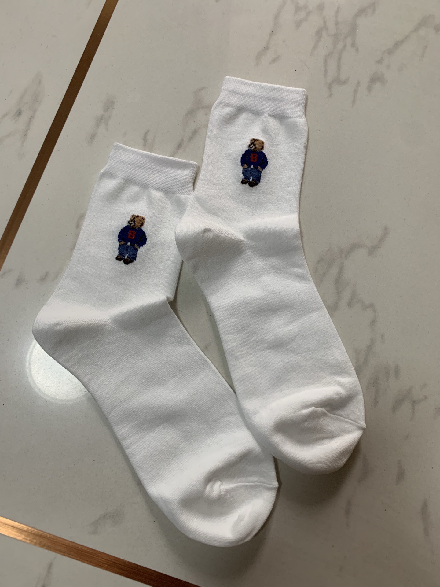 Носки женские в стиле Ralph Lauren (набор 5 пар)