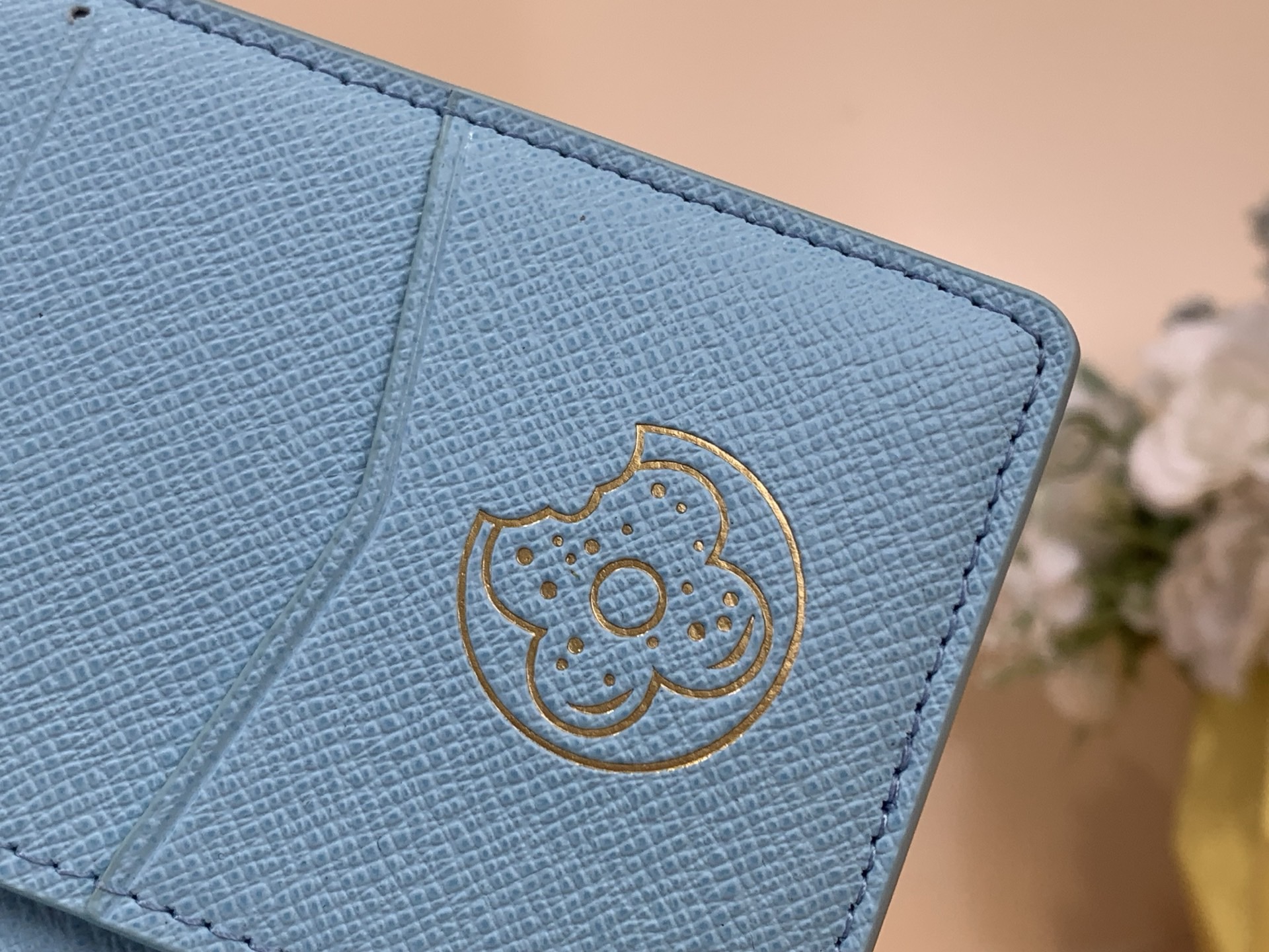 Кошелёк унисекс в стиле Louis Vuitton Monogram Donuts компактный