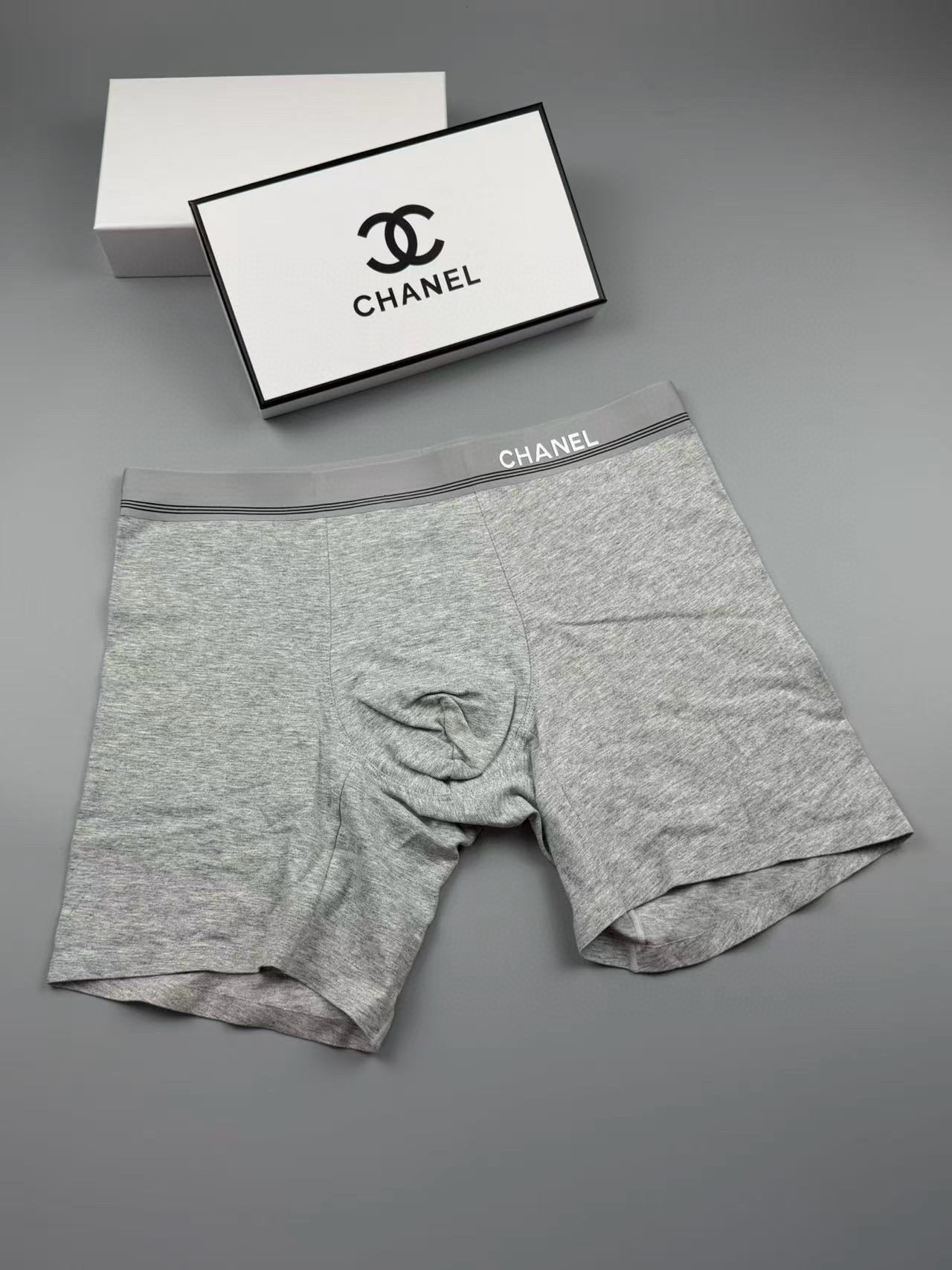 Трусы-боксеры мужские в стиле Chanel ( набор 3 шт.)