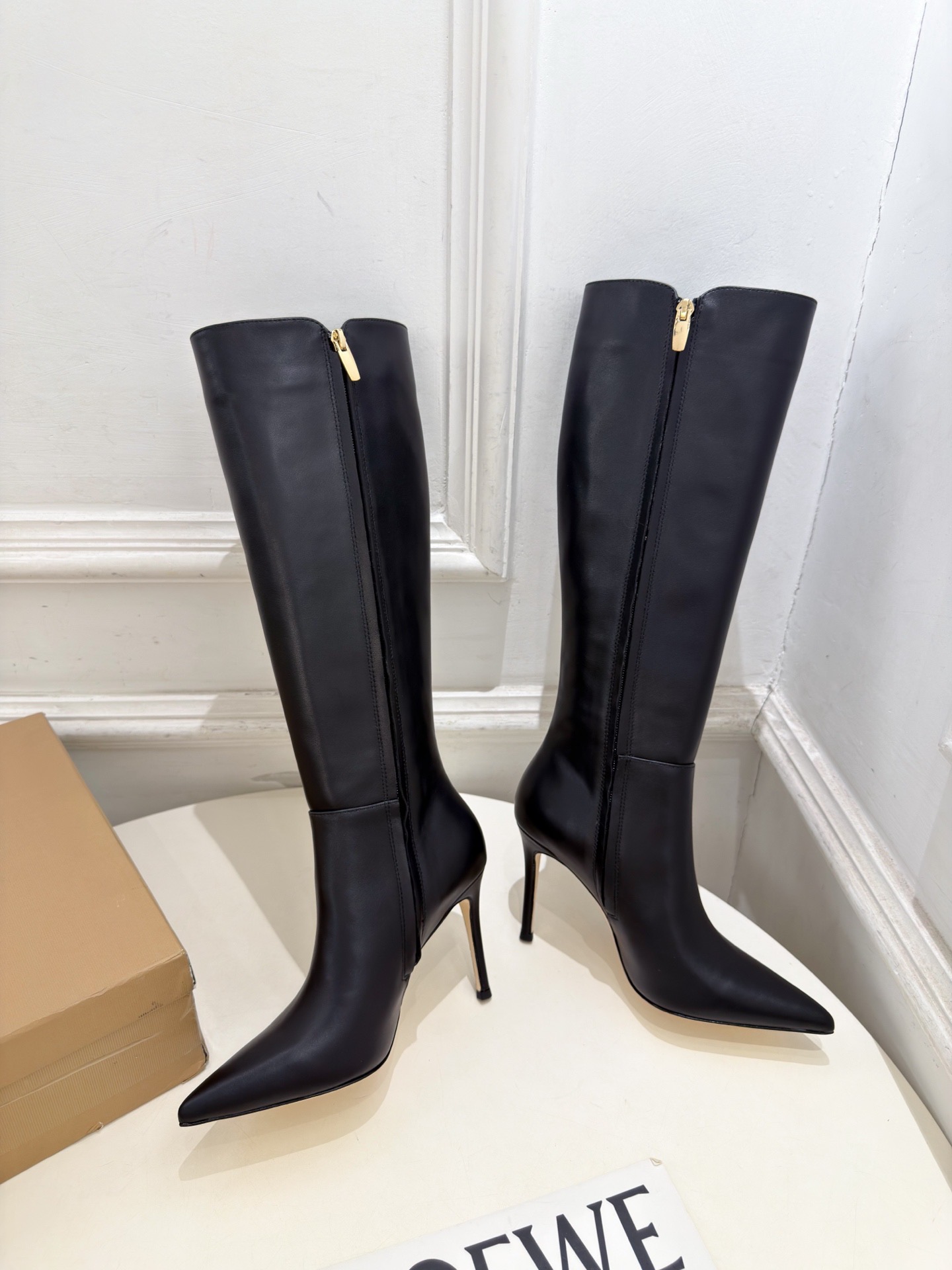 Сапоги женские Gianvito Rossi черного цвета