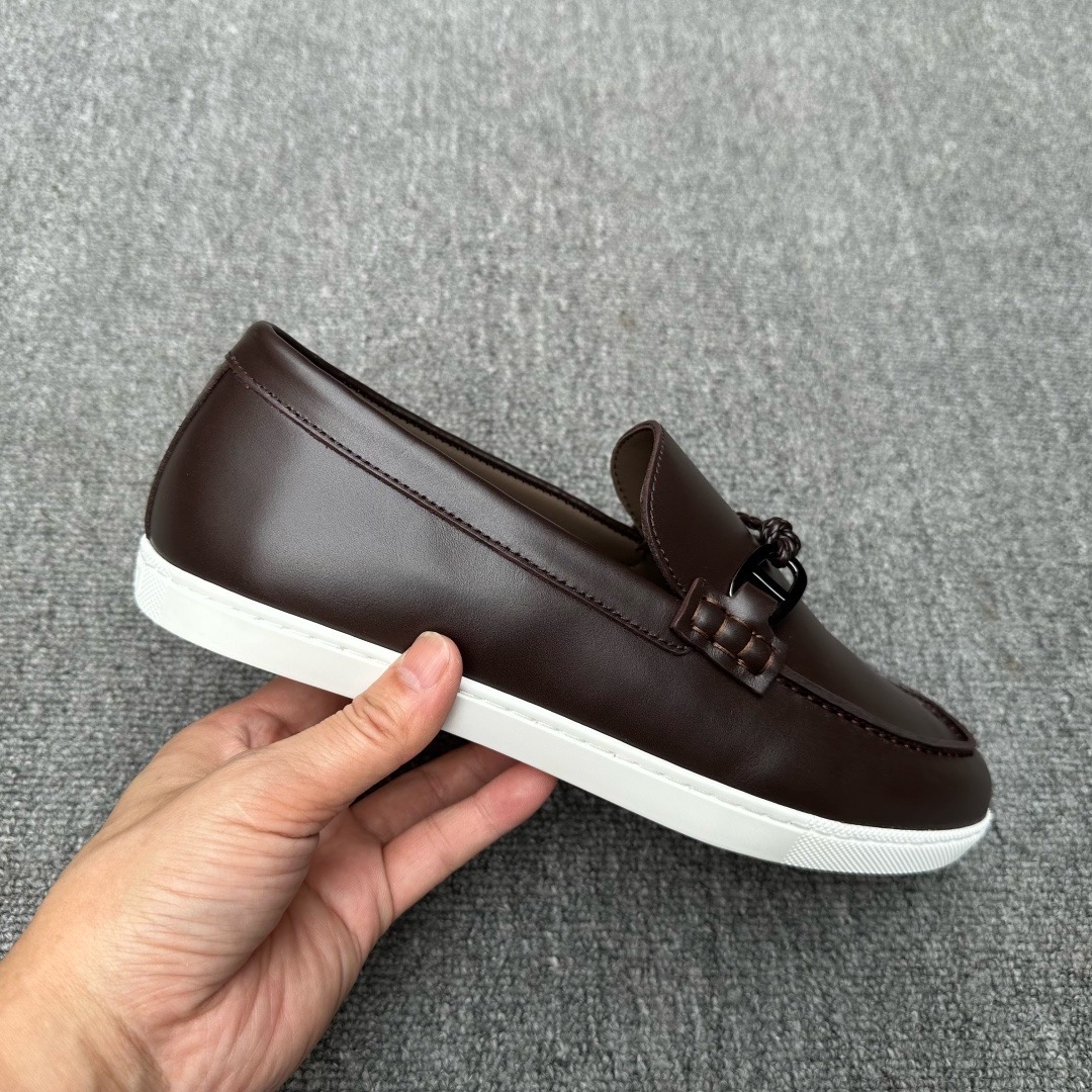 Лоферы мужские Hermès Like коричневого цвета