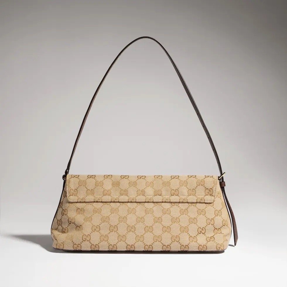 Сумка женская в стиле Gucci Generation бежевого цвета
