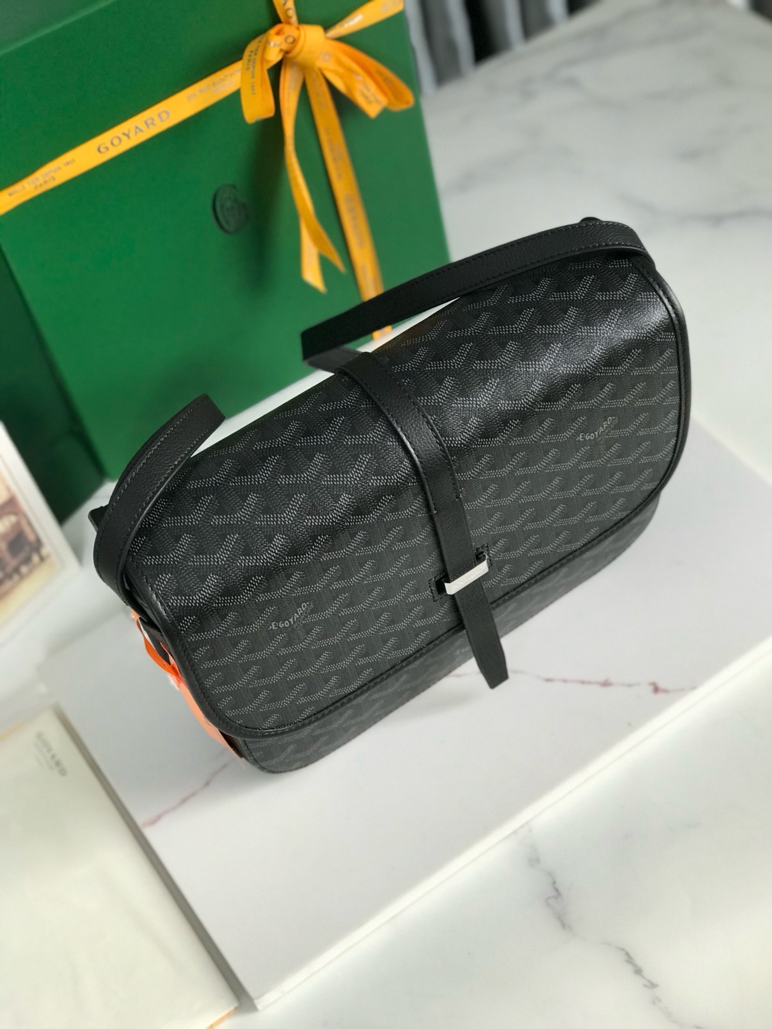 Сумка женская Goyard Belvédère II чёрного цвета