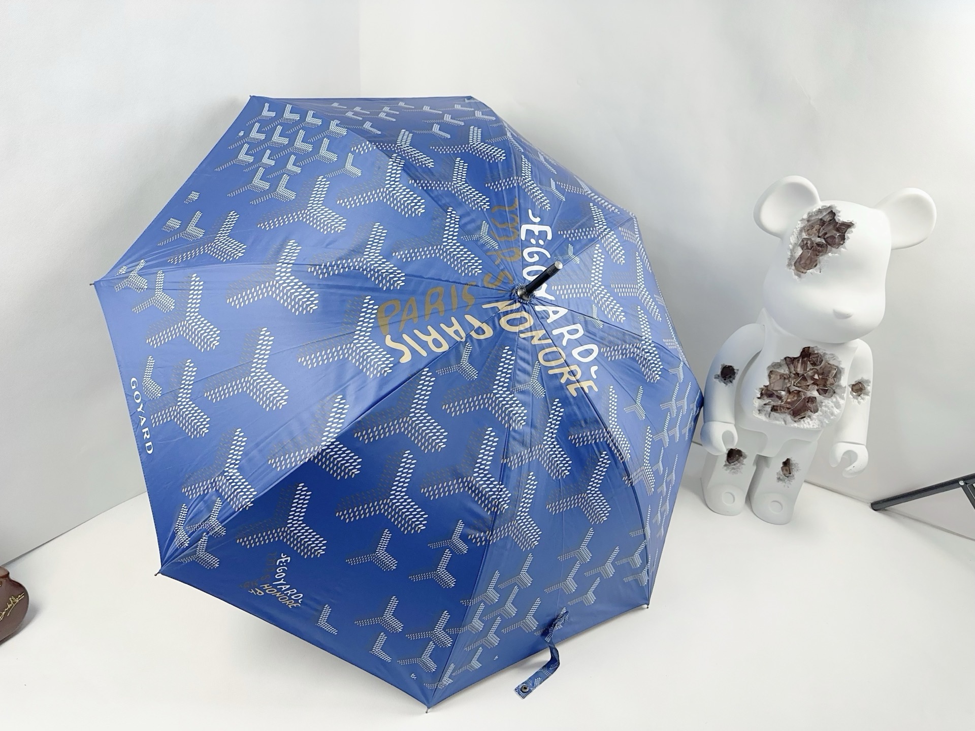 Зонт Goyard с фирменным принтом