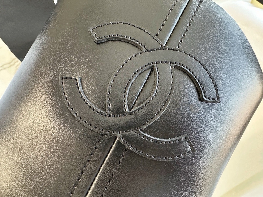 Полусапоги женские Chanel Western чёрного цвета