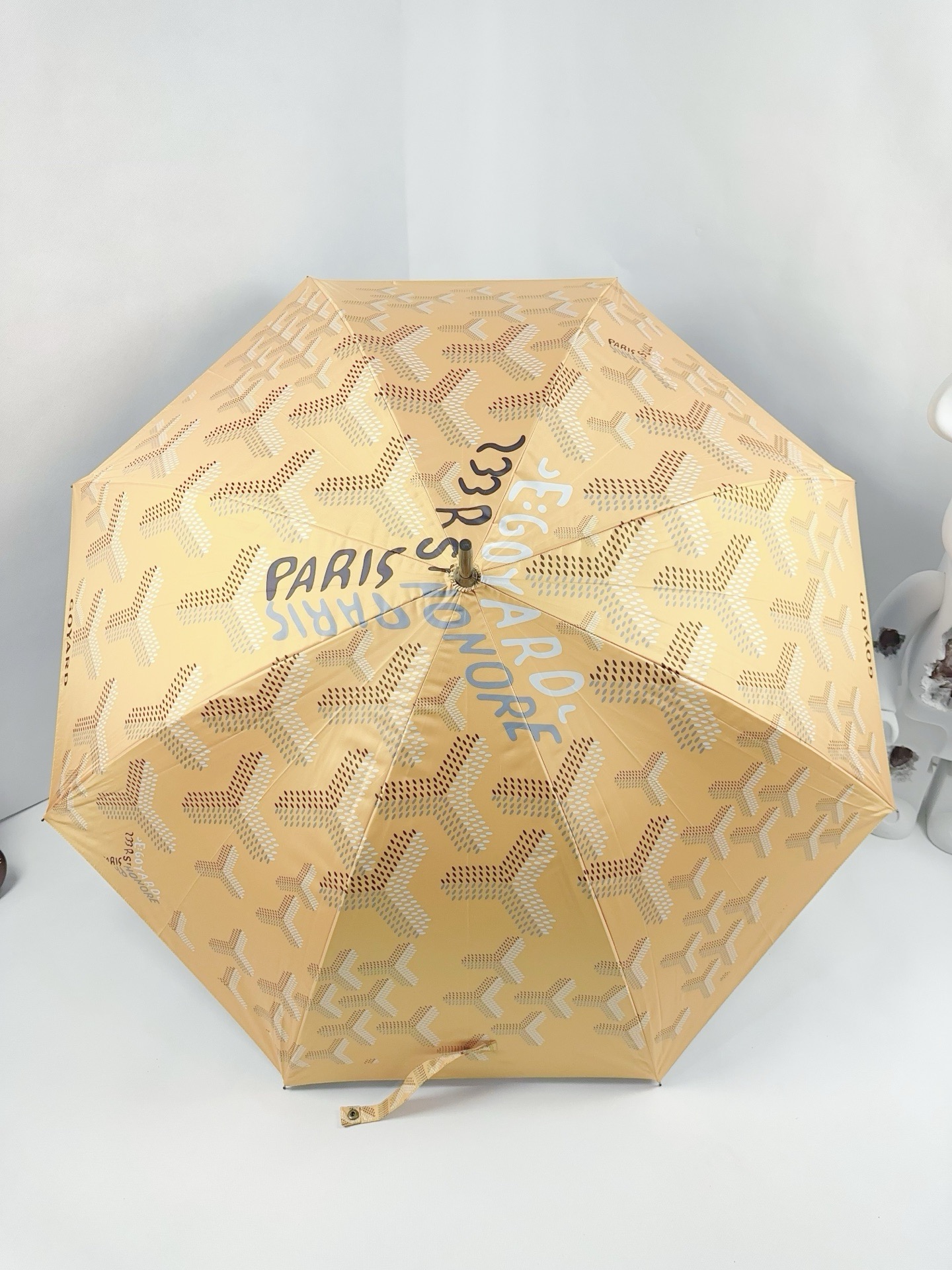 Зонт Goyard с фирменным принтом