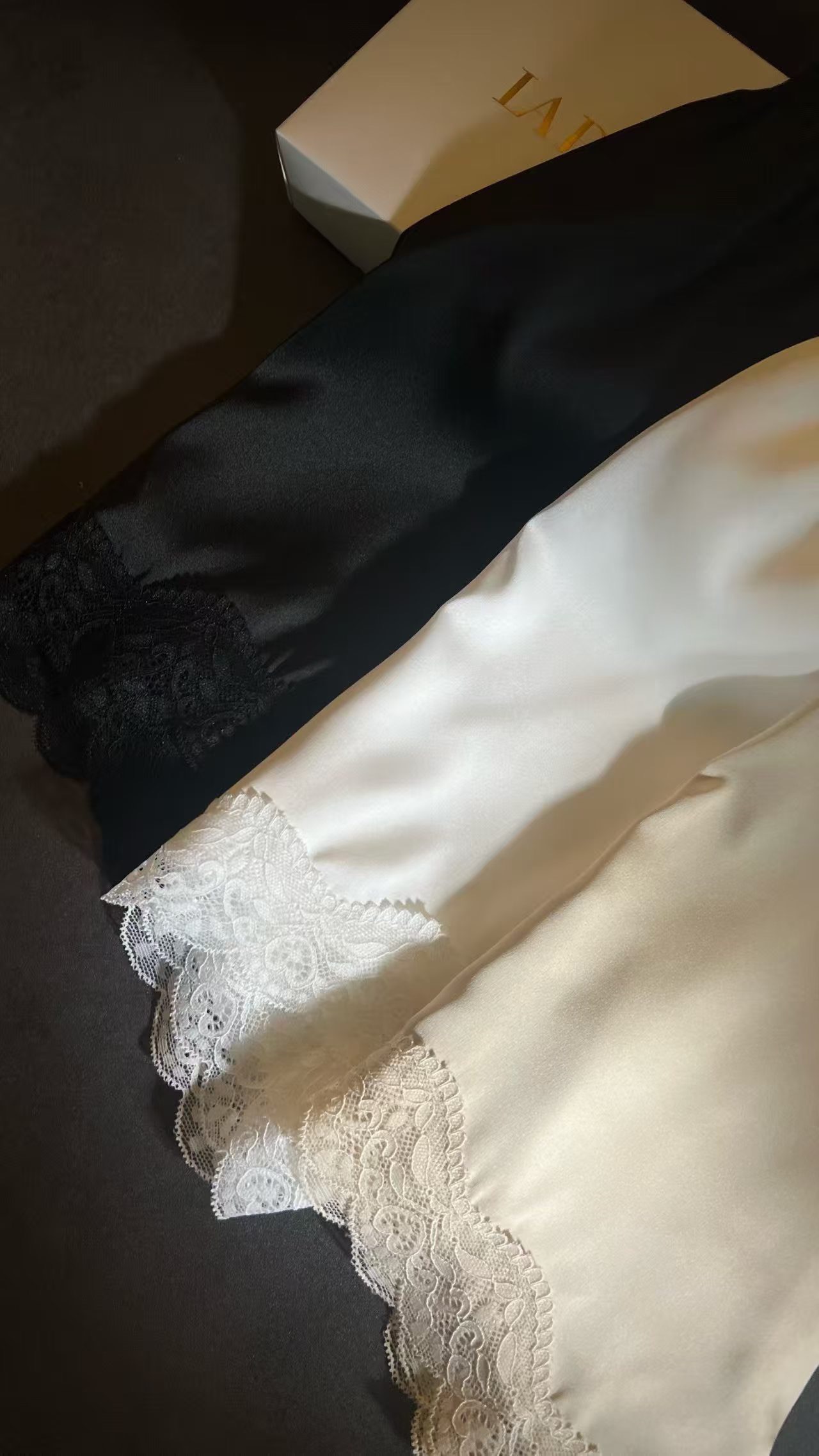 Шорты женские La Perla с кружевной отделкой домашние комплект из 3 шт