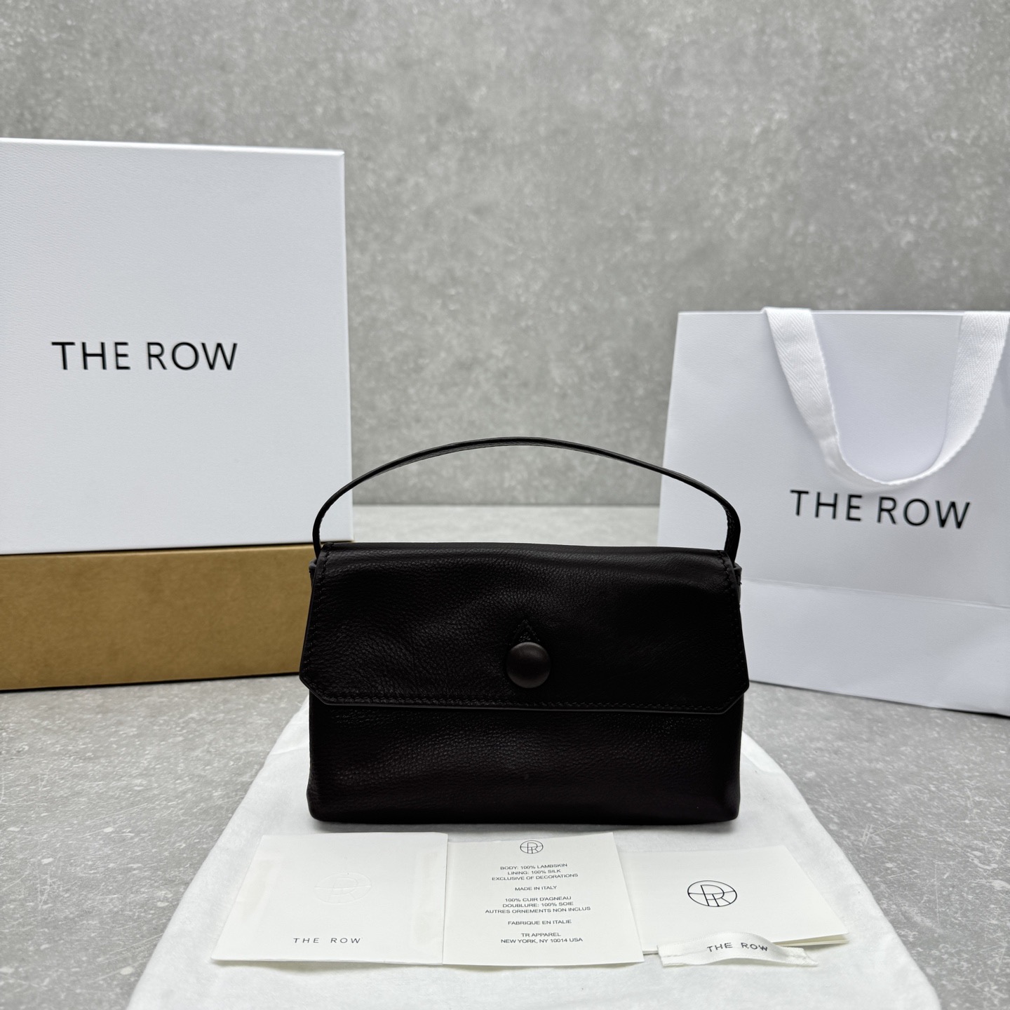 Сумка женская в стиле The Row Sally Bag кофейного цвета