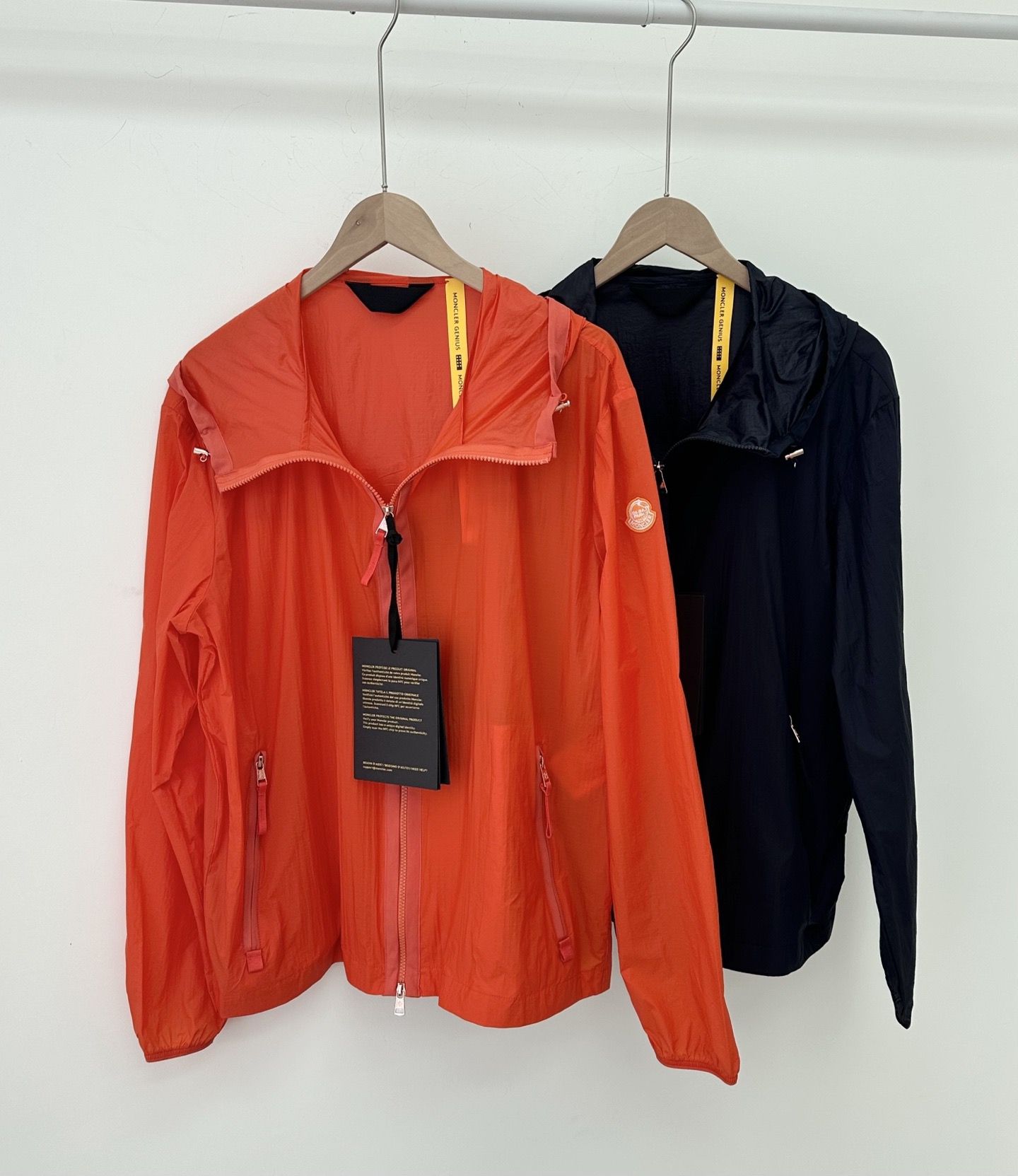 Ветровка мужская в стиле Moncler Genius с капюшоном легкая