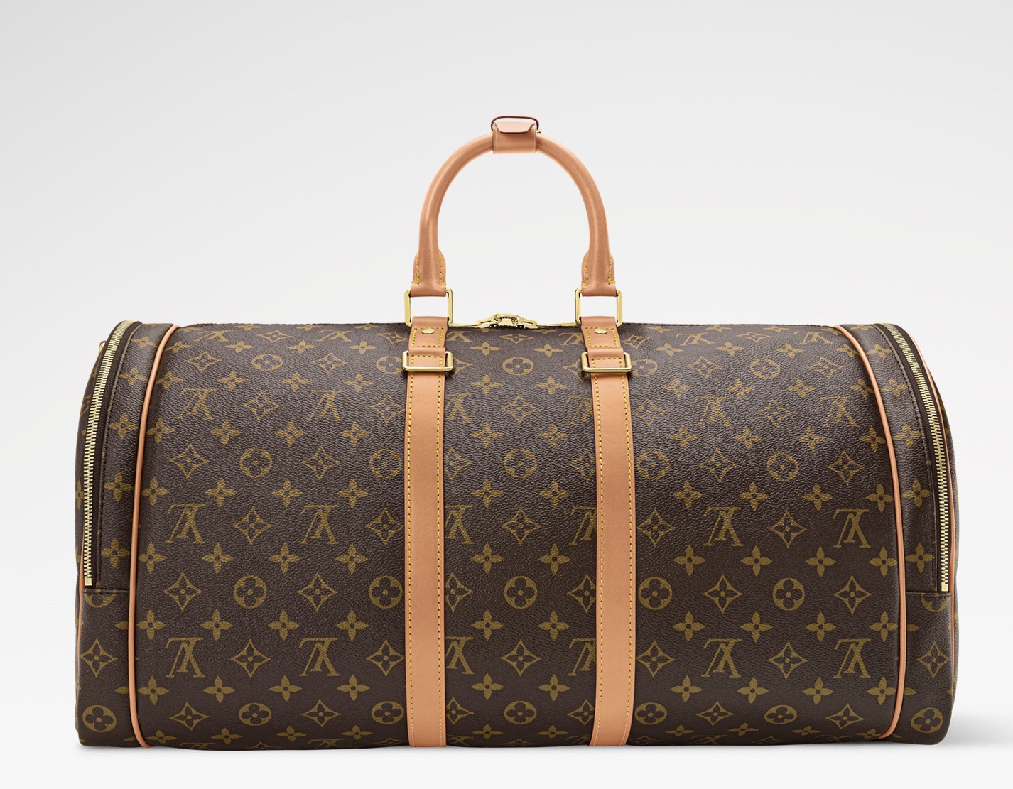  Сумка дорожная мужская Louis Vuitton Keepall Tennis 50 коричневого цвета