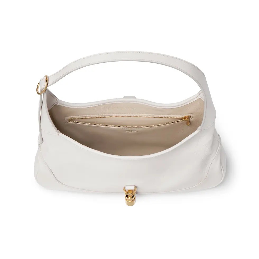 Сумка женская Gucci Jackie 1961 белого цвета