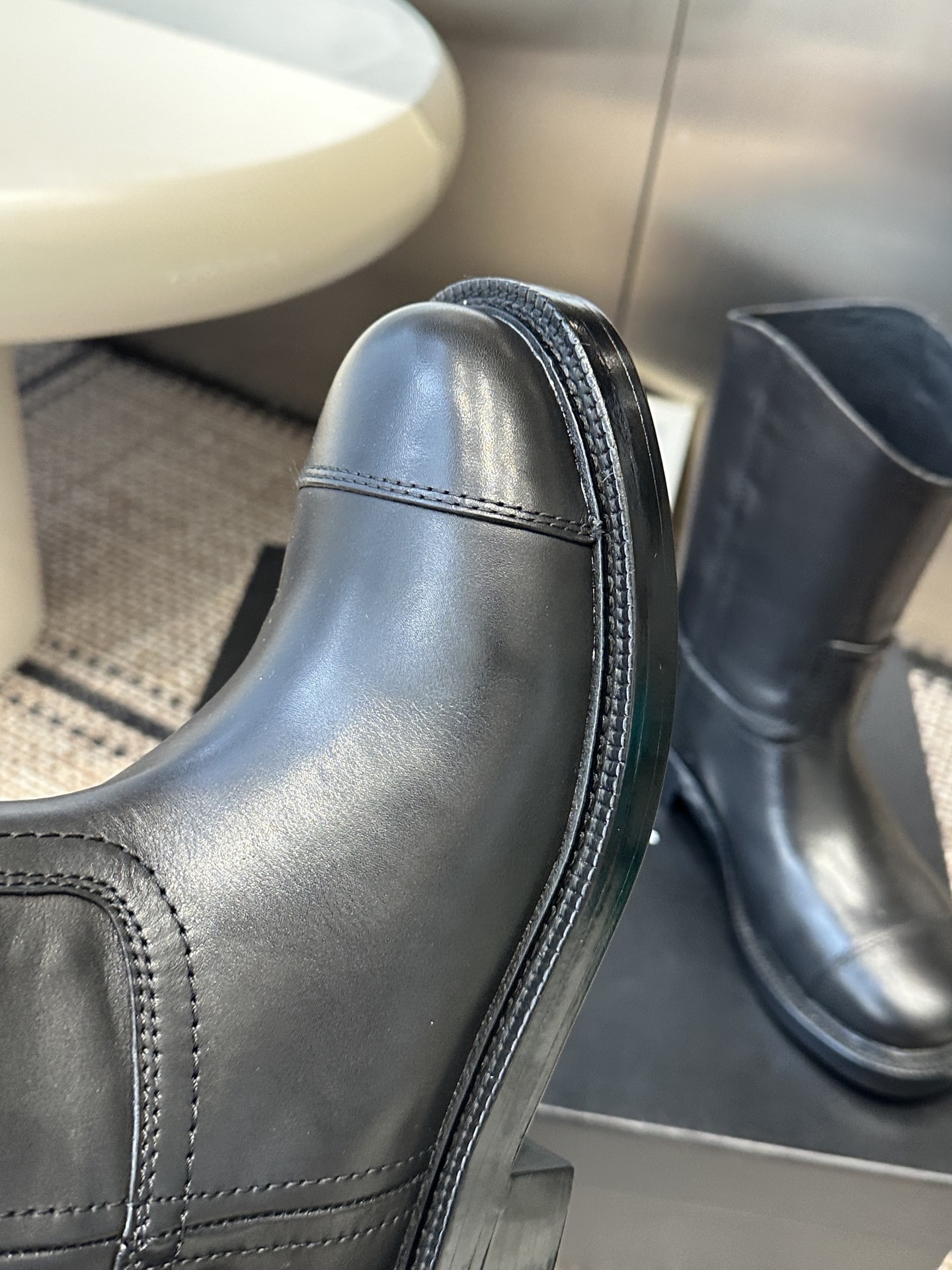 Сапоги женские Chanel High Boots черного цвета