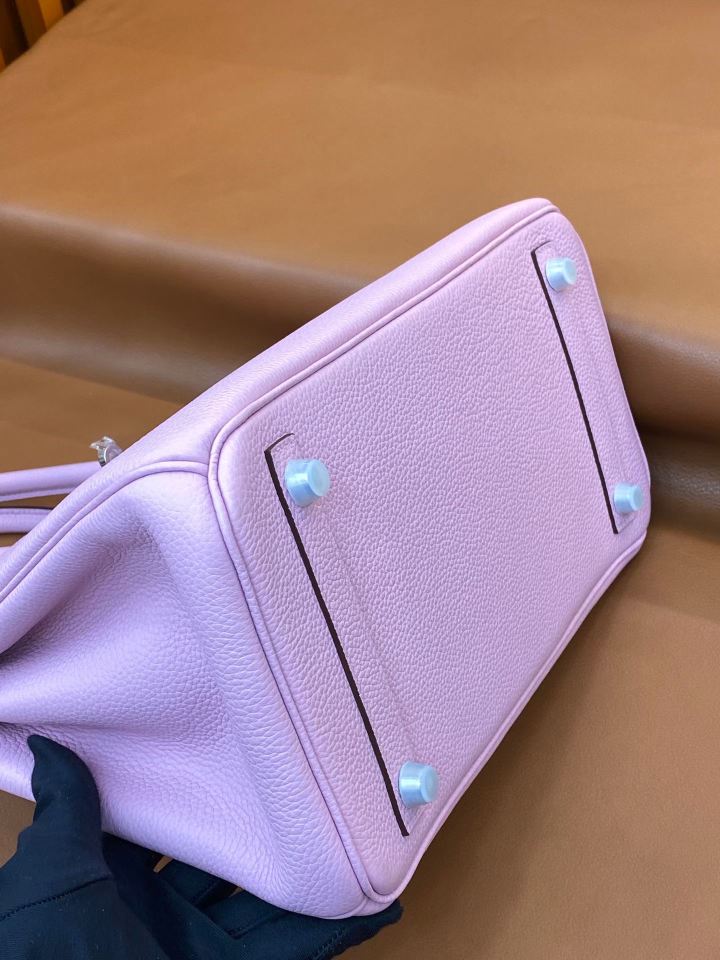 Сумка женская Hermès Birkin 30 лавандового цвета