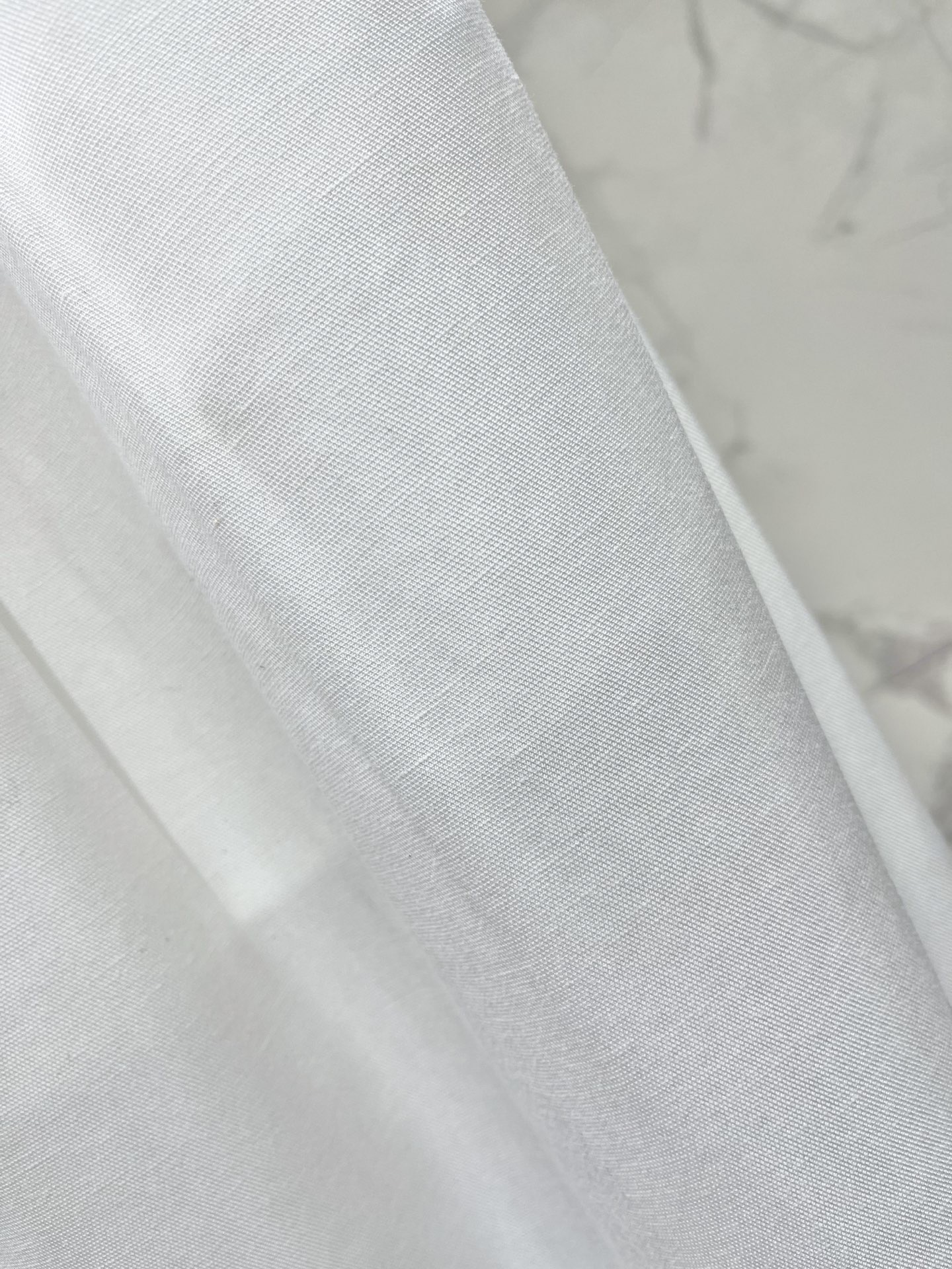 Брюки женские в стиле Chanel молочного цвета широкого кроя