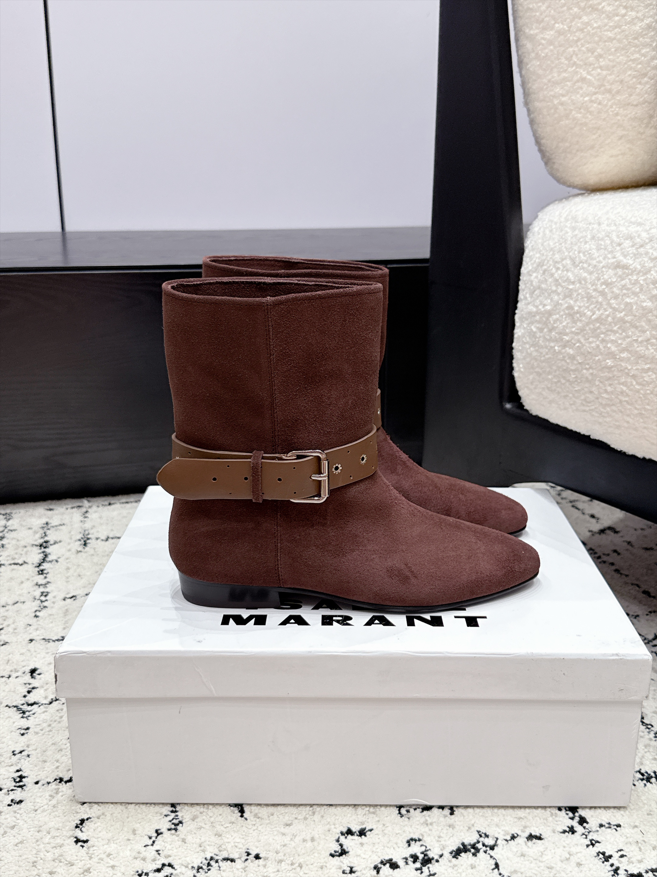 Ботинки женские Isabel Marant Reena цвета тауп