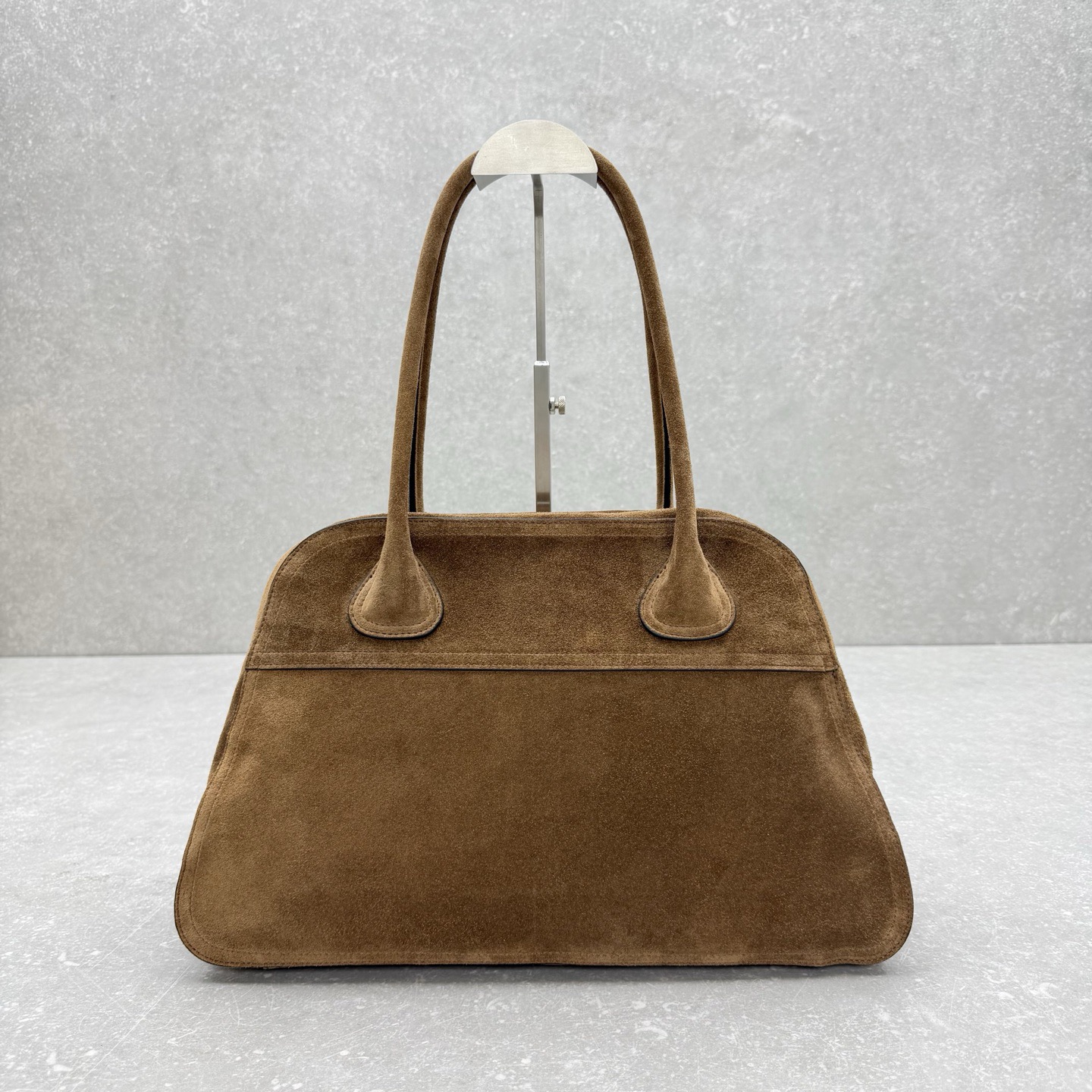 Сумка женская в стиле Miu Miu Vivant из натуральной замши коричневого цвета