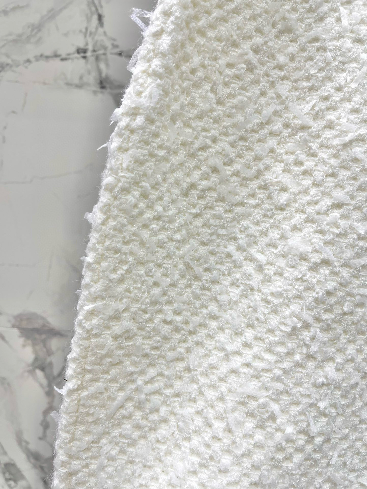 Юбка женская в стиле Self-Portrait с кристаллами, цвет айвори