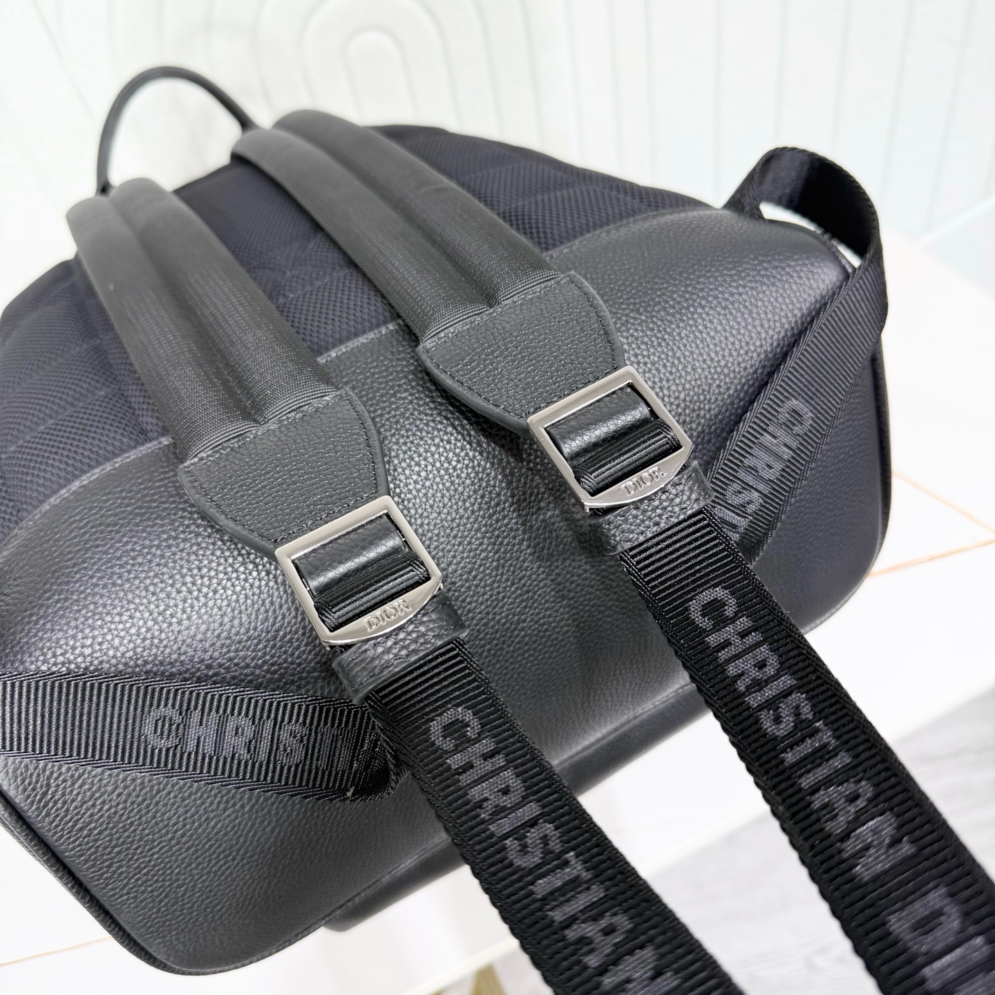 Рюкзак мужской Dior CD Icon чёрного цвета