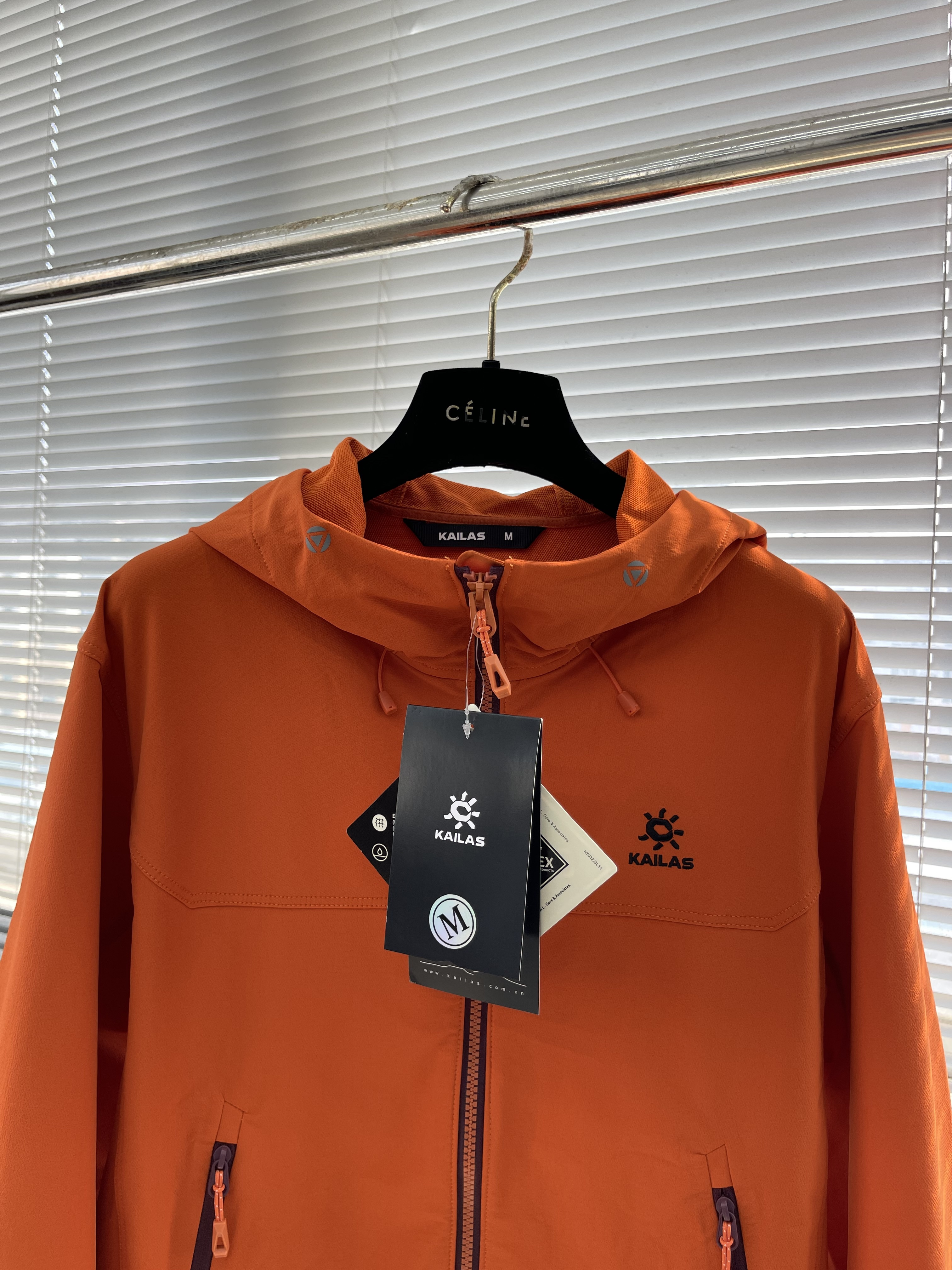 Куртка мужская Kailas M8 softshell с капюшоном ветро- и влагозащитная