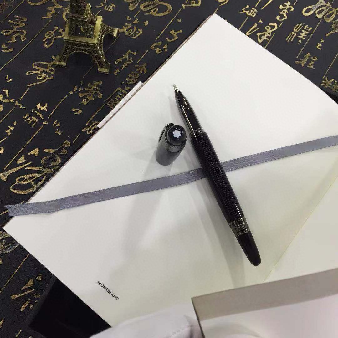 Набор канцелярский в стиле Montblanc: блокнот и ручка