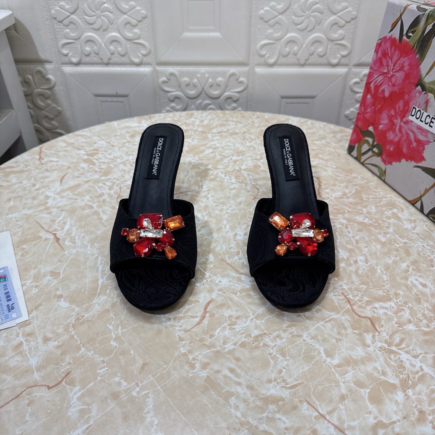 Мюли женские Dolce & Gabbana Keira чёрного цвета