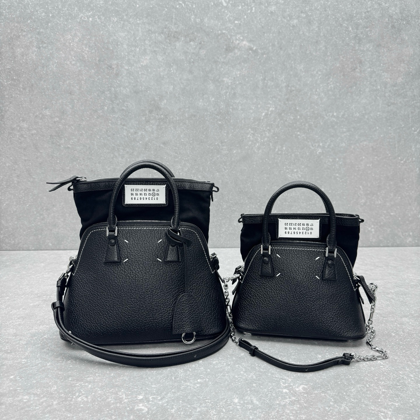 Сумка Maison Margiela 5AC чёрного цвета 23 см.