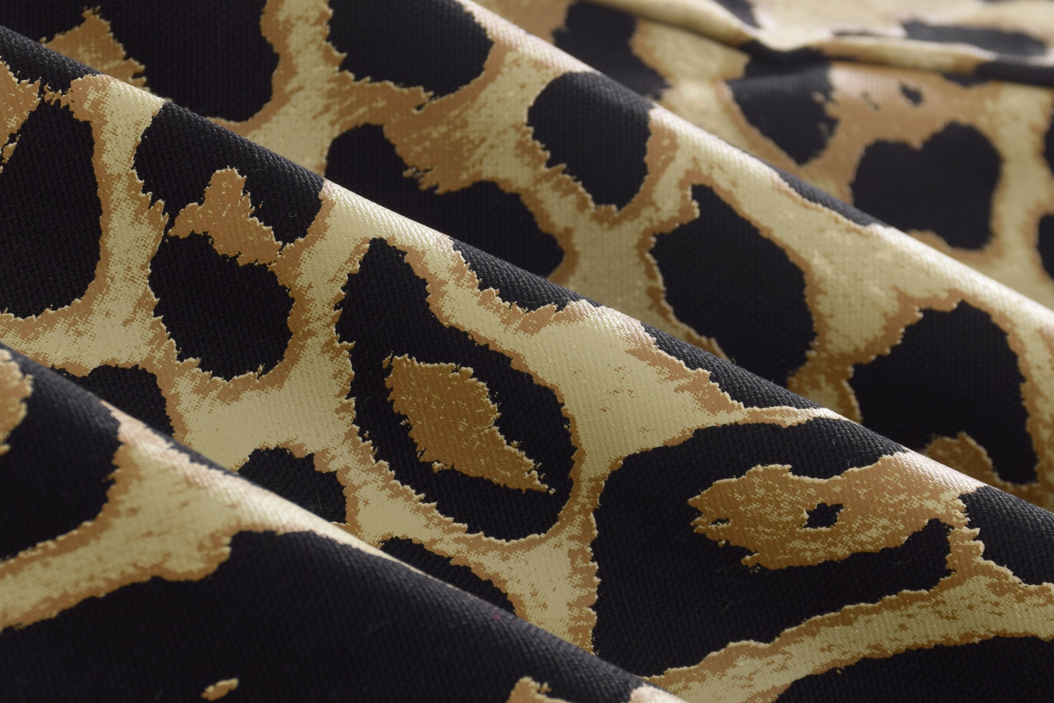 Сумка шоппер в стиле Saint Laurent леопардовый принт текстильная