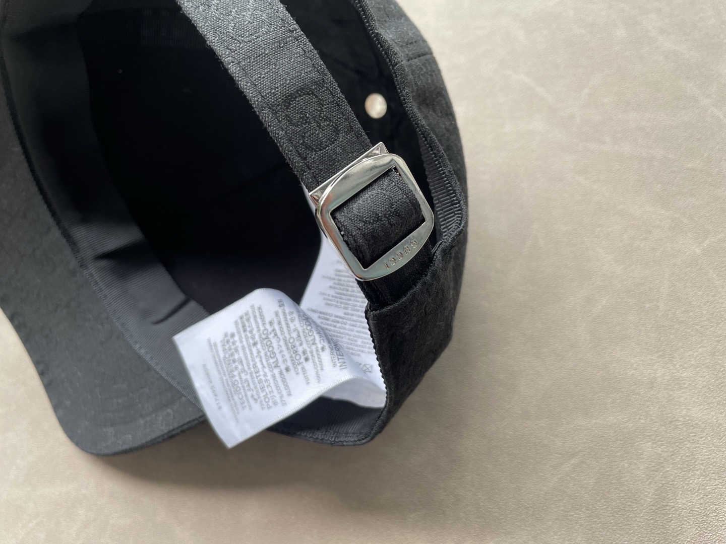 Бейсболка Gucci GG чёрного цвета