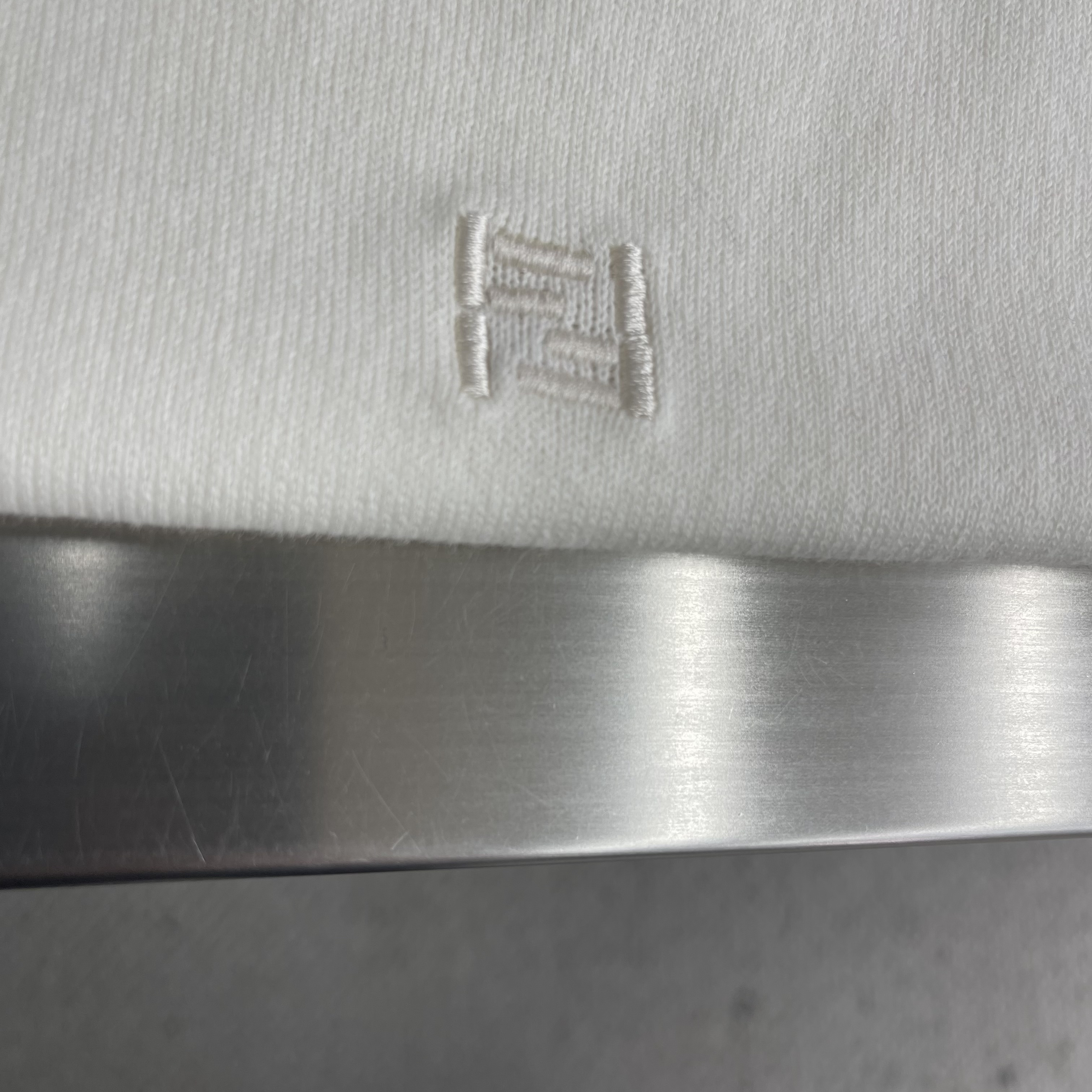 Футболка мужская в стиле Fendi с вышивкой логотипа