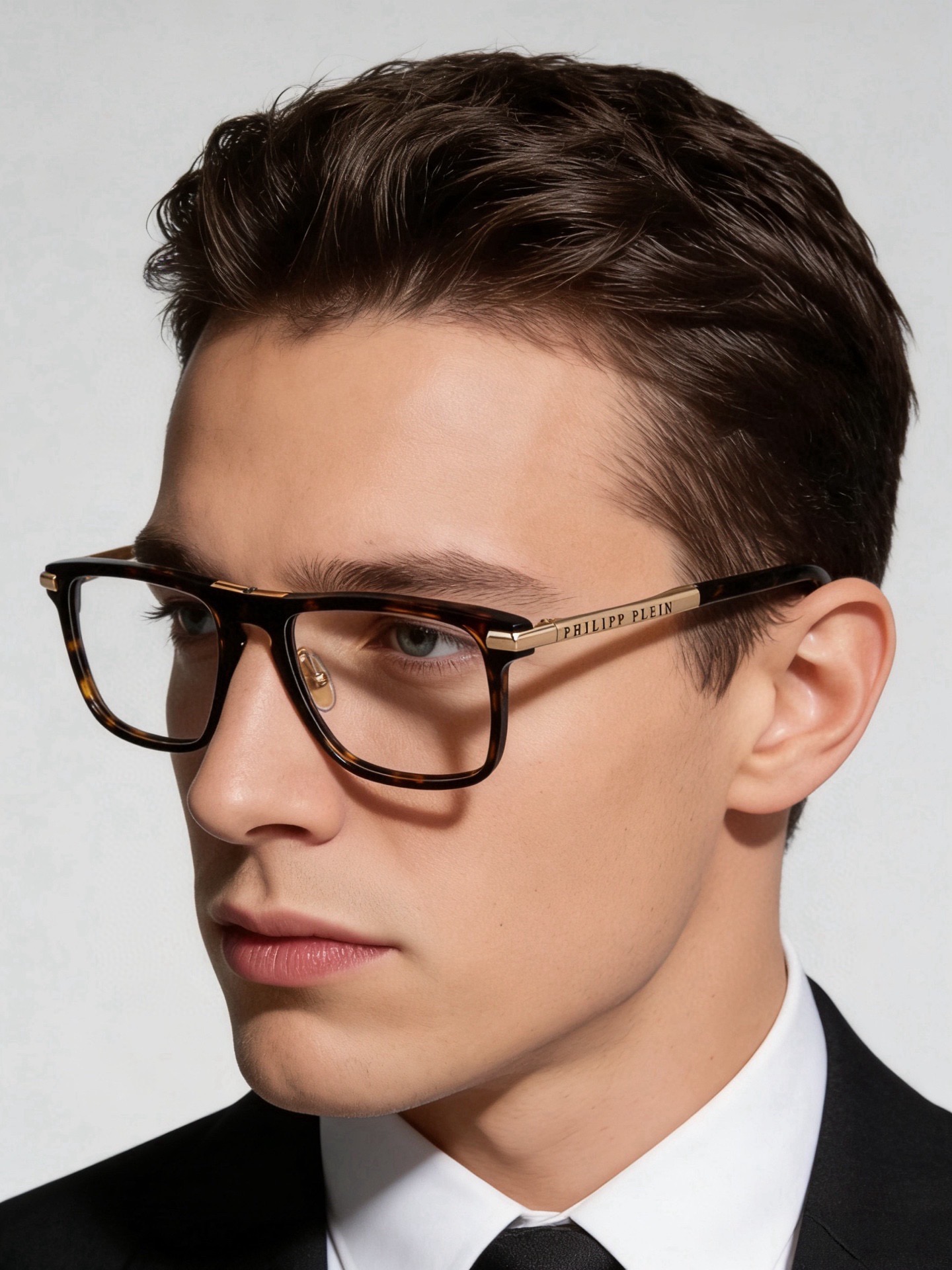 Очки мужские в стиле Philipp Plein VPP019M