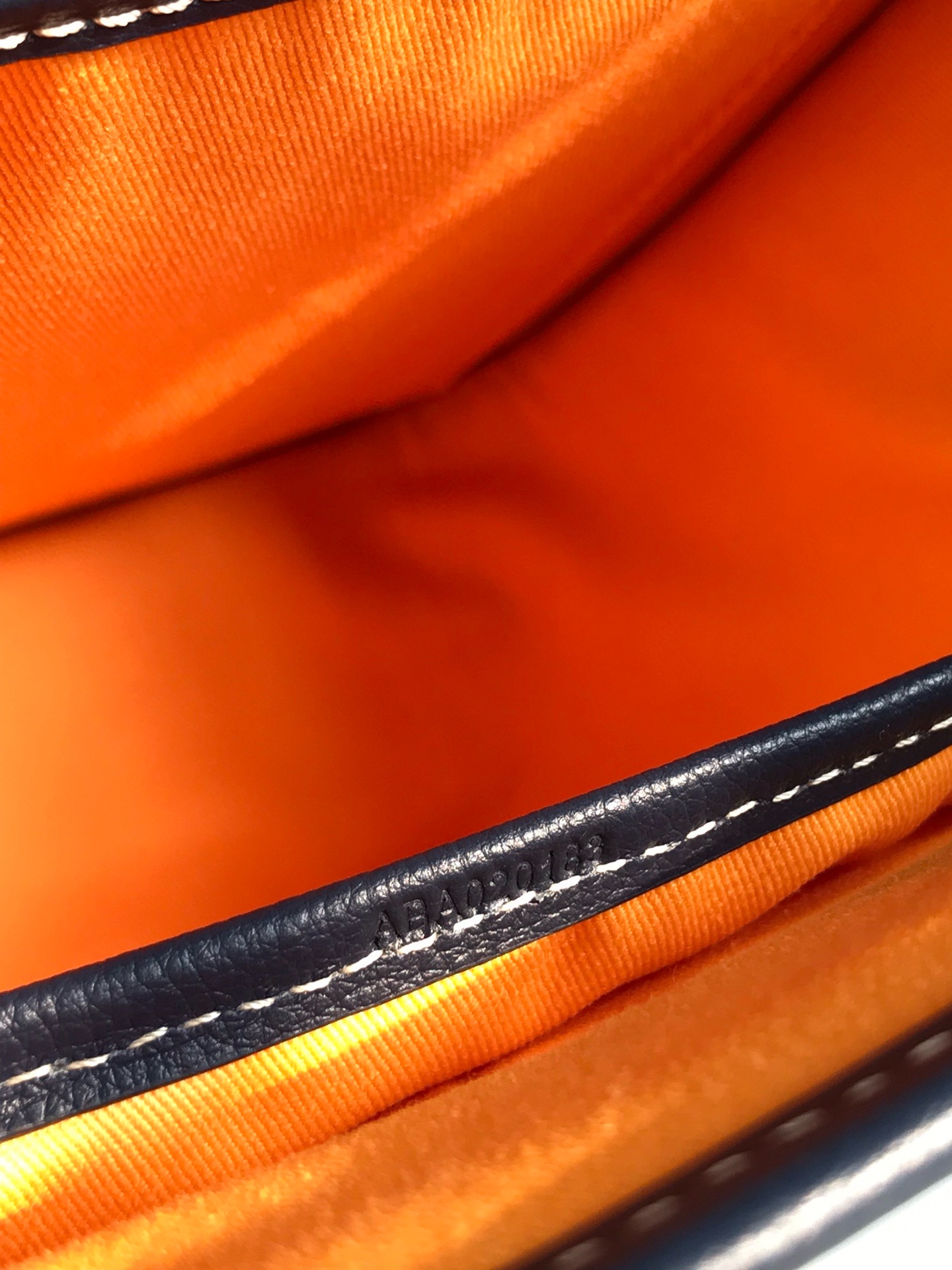Сумка женская Goyard Belvédère II тёмно-синего цвета