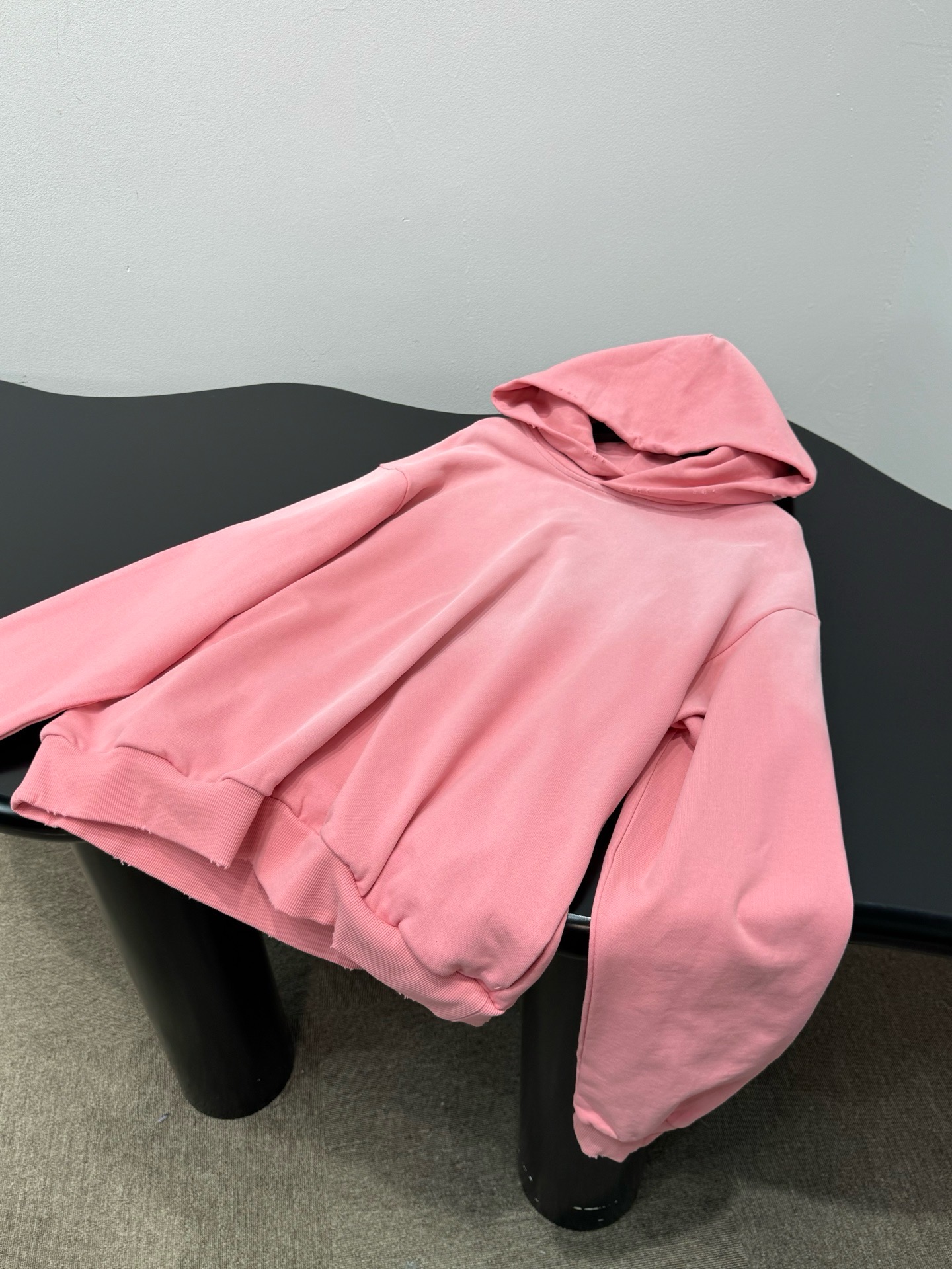 Худи женское Acne Studios 1996 розового цвета