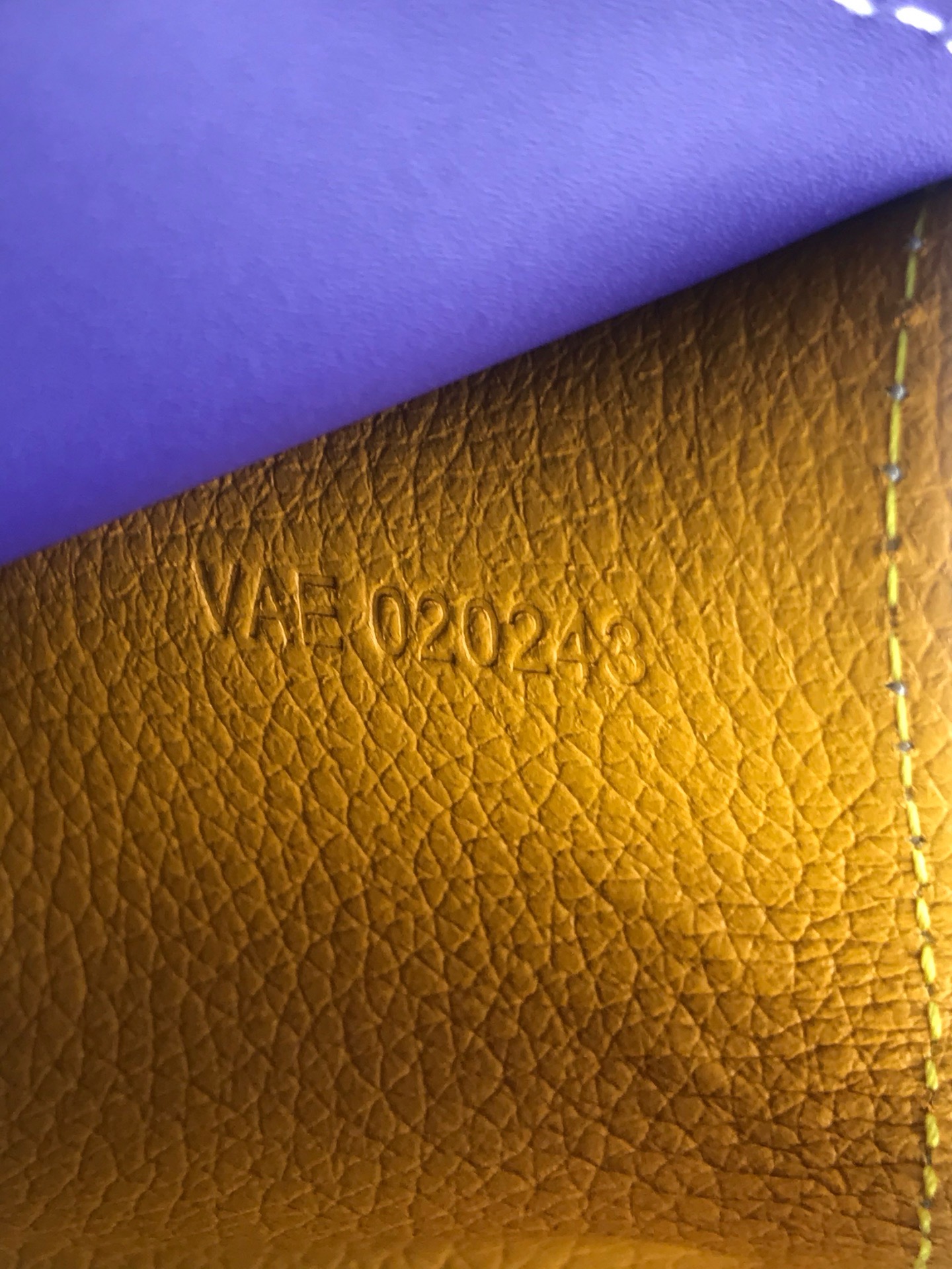 Кошелёк Goyard Saint-Gabriel Multicolour фиолетового цвета