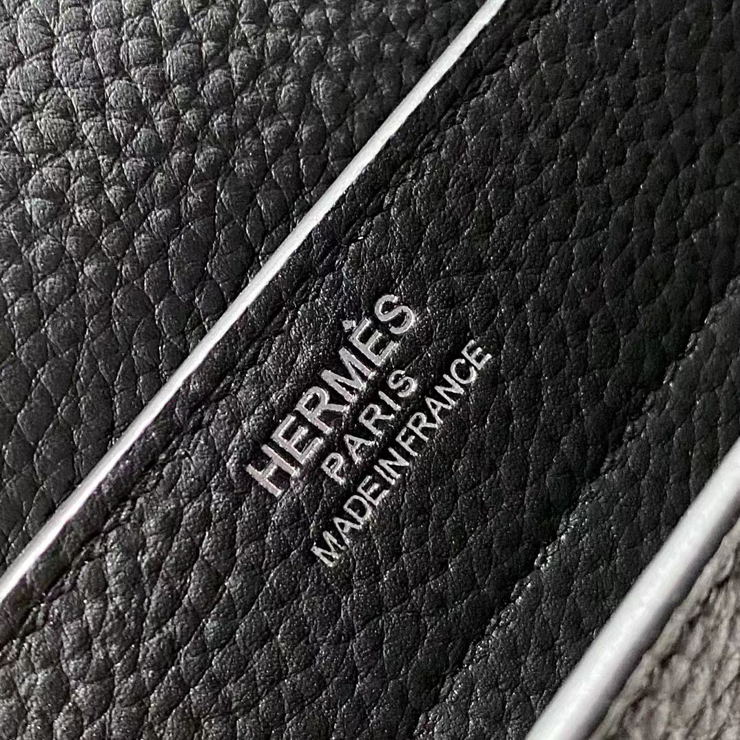 Портфель мужской Hermès Sac à Dépêches 38 чёрного цвета