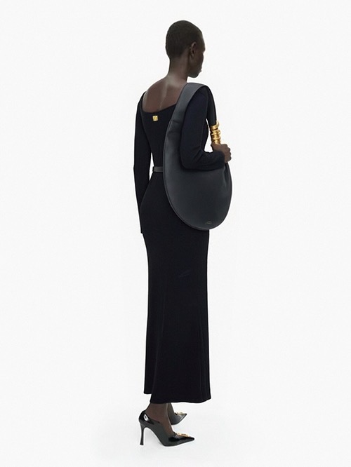 Платье женское Schiaparelli с квадратным вырезом чёрного цвета