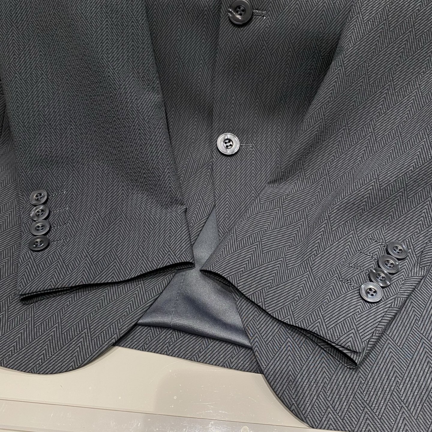 Пиджак мужской Dior серо-голубой (лёгкий, slim fit)