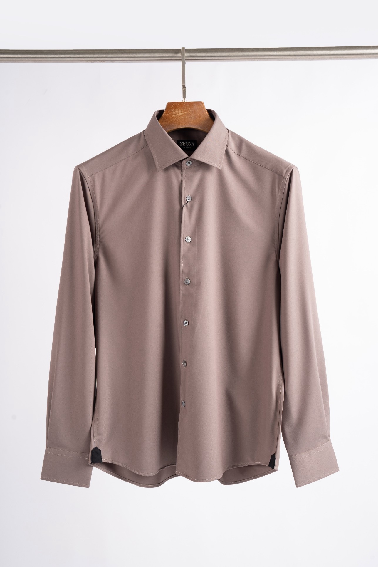 Рубашка мужская Ermenegildo Zegna  голубого цвета