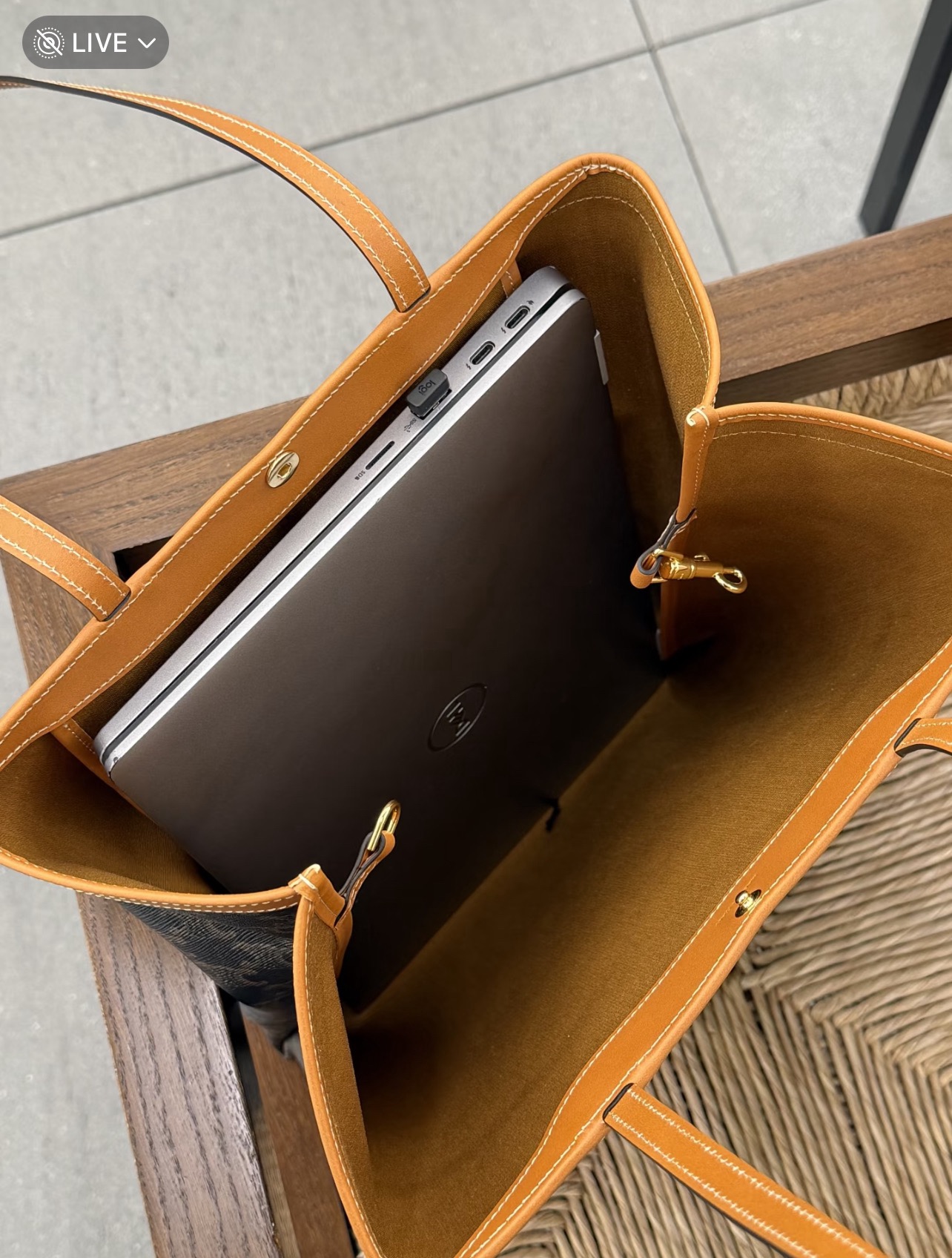 Сумка-шоппер женская в стиле Celine Flat Shopper Triomphe