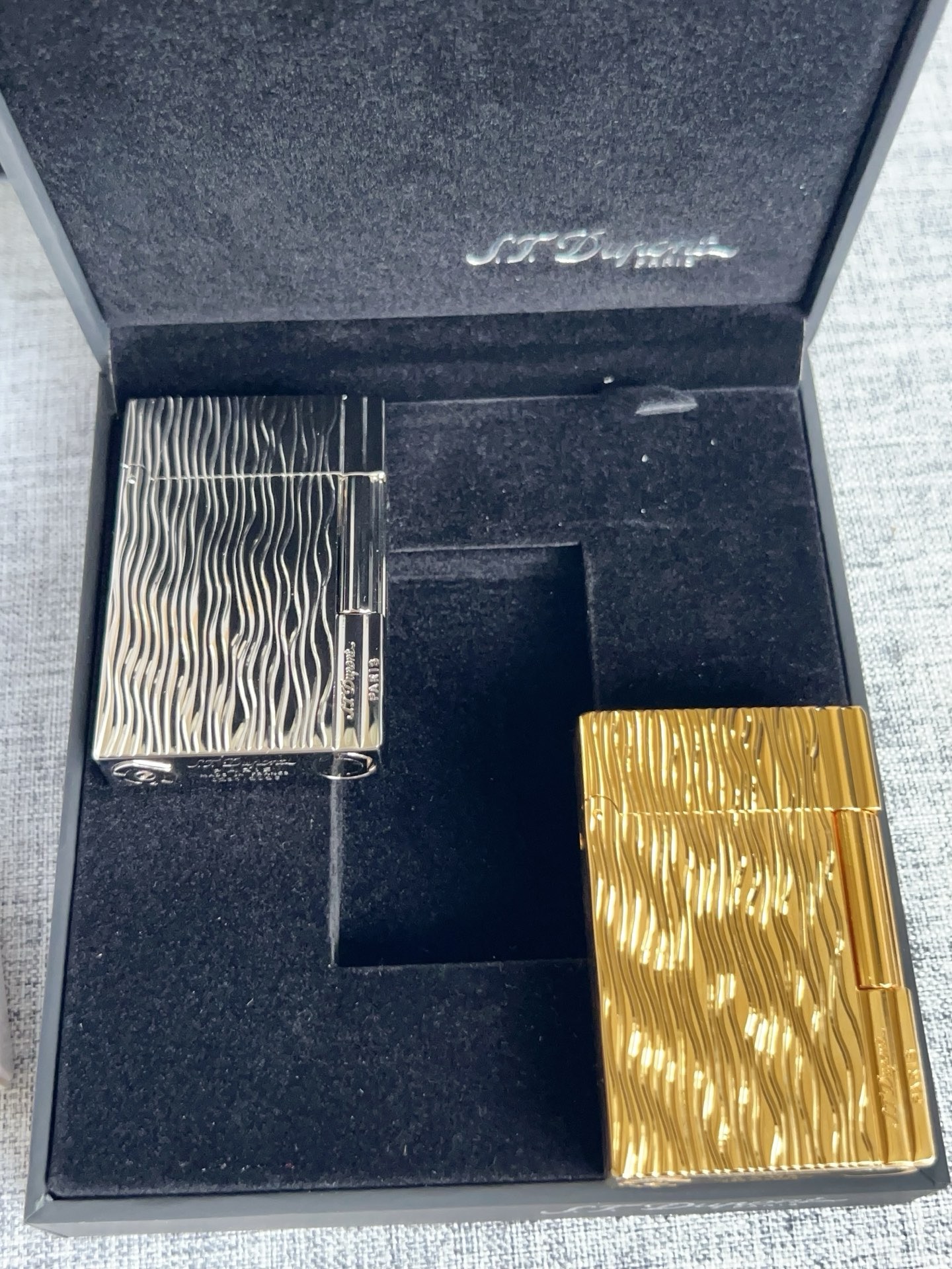 Зажигалка в стиле S.T. Dupont Ligne 2