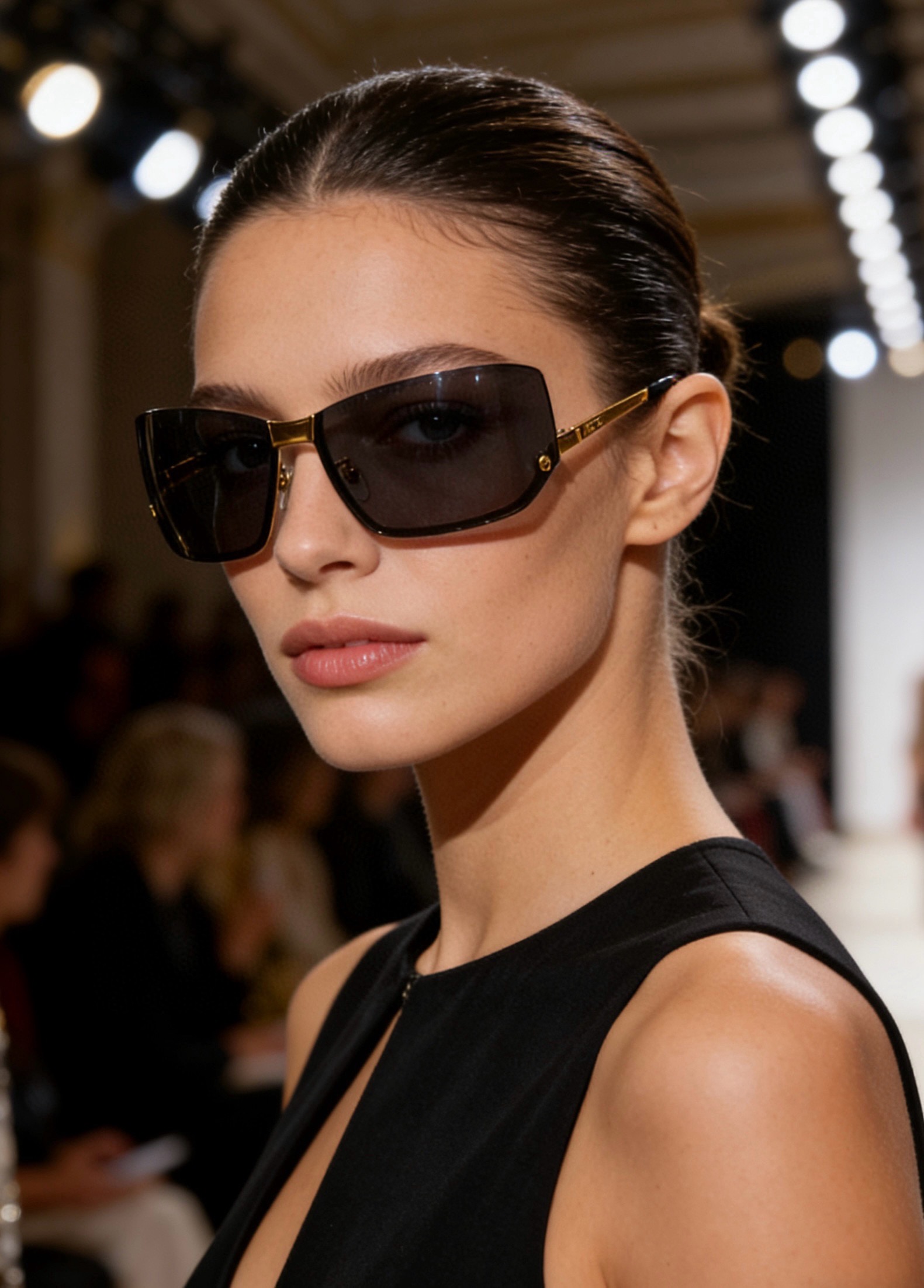 Очки солнцезащитные женские в стиле Gucci