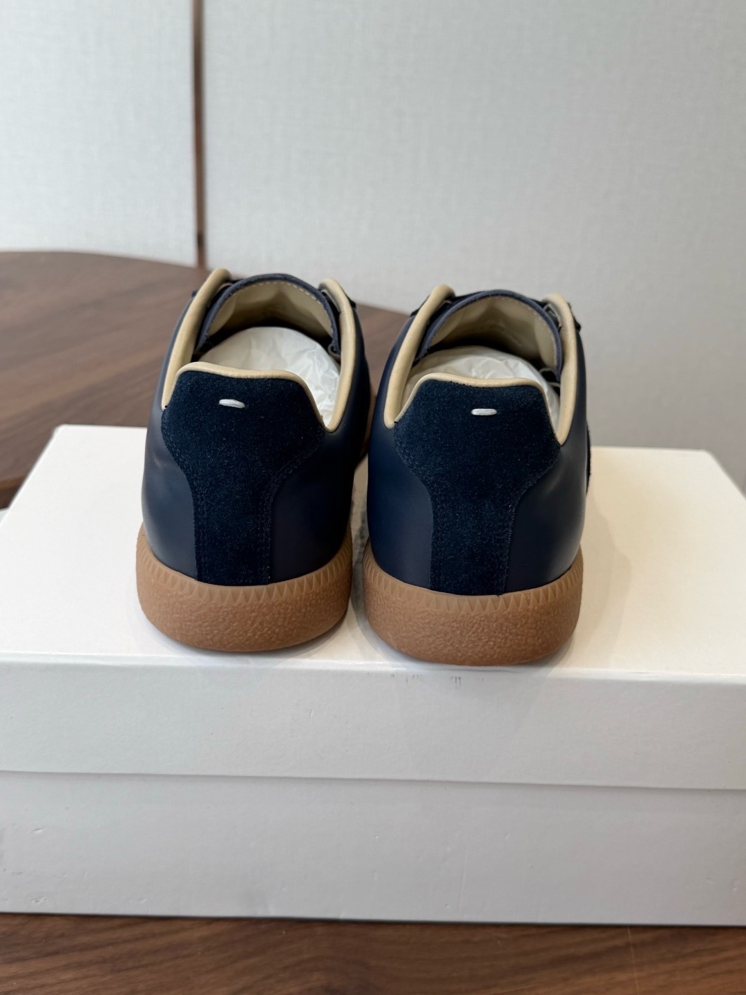 Кроссовки Maison Margiela тёмно-синего цвета